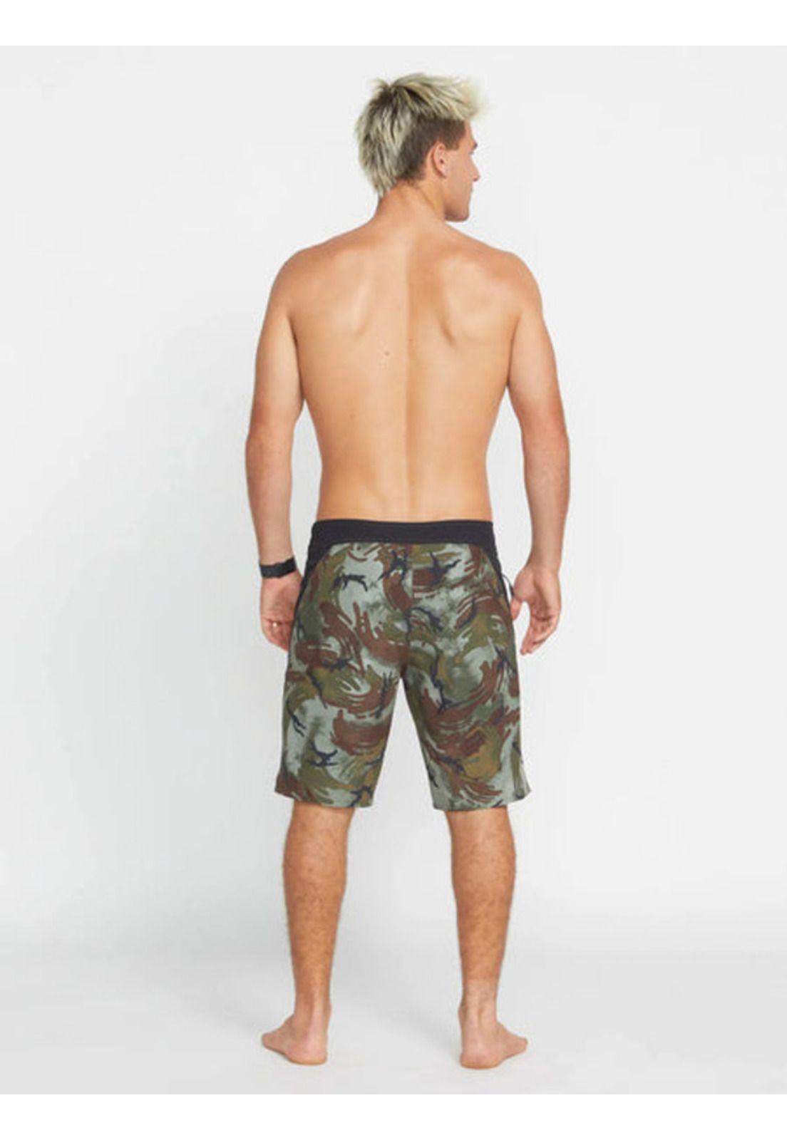 Traje De Baño Surf Vitals J Robinson  Verde Hombre Volcom-1