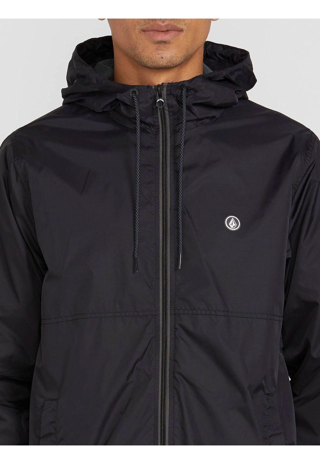 Cortaviento  7K213 Hombre Negro Volcom-2