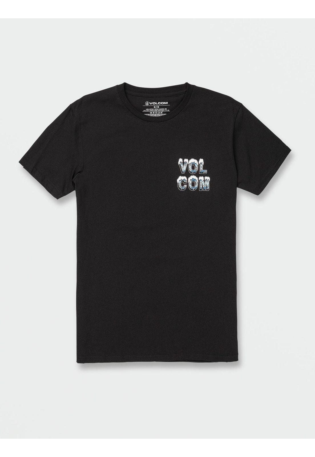 Polera POLAR STONEY SST Hombre Negro Volcom-3