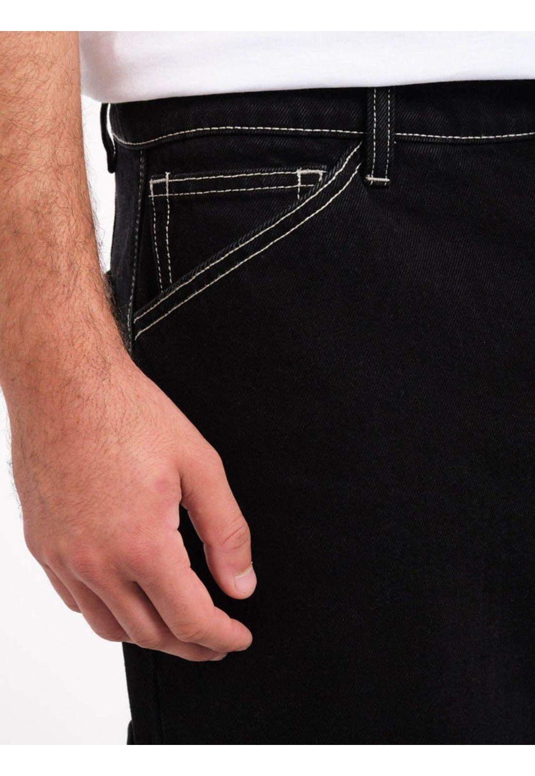 Jeans Kraftsmann II Negro Hombre Volcom-3