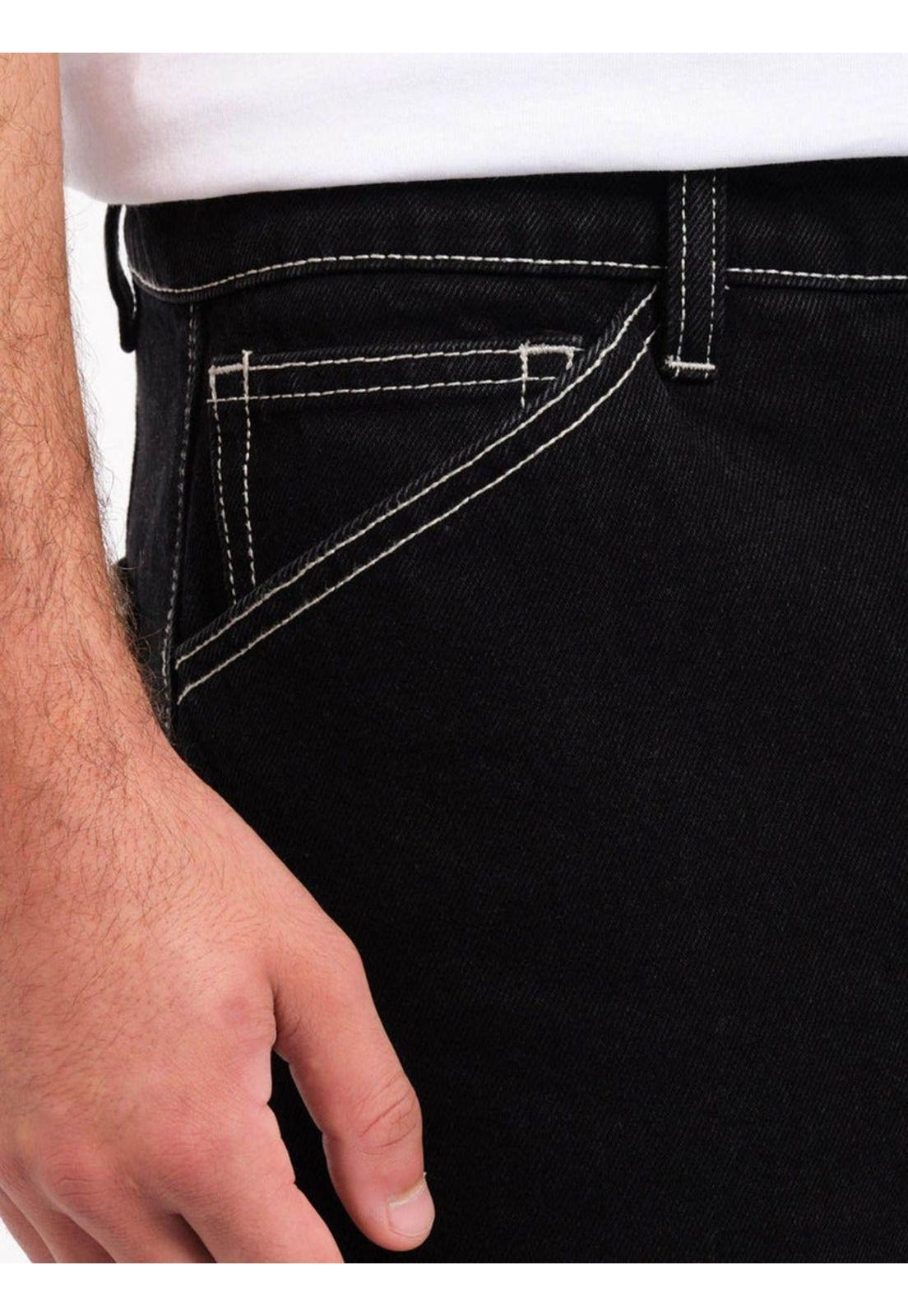 Jeans Kraftsmann II Negro Hombre Volcom-5