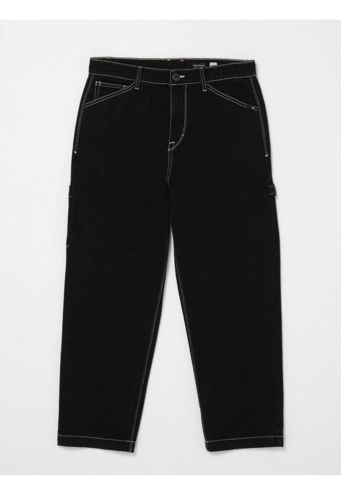 Jeans Kraftsmann II Negro Hombre Volcom-6