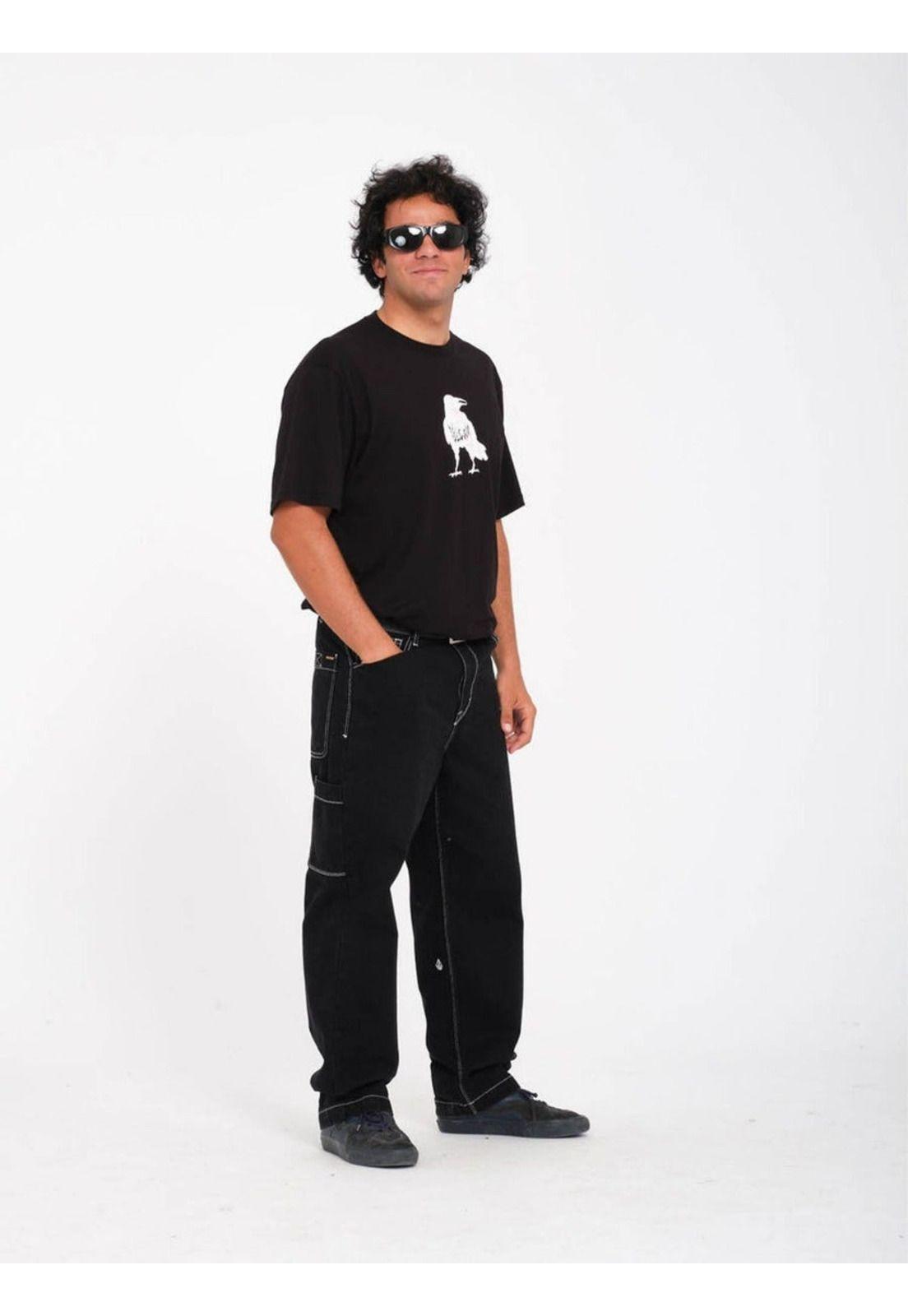 Jeans Kraftsmann II Negro Hombre Volcom-8