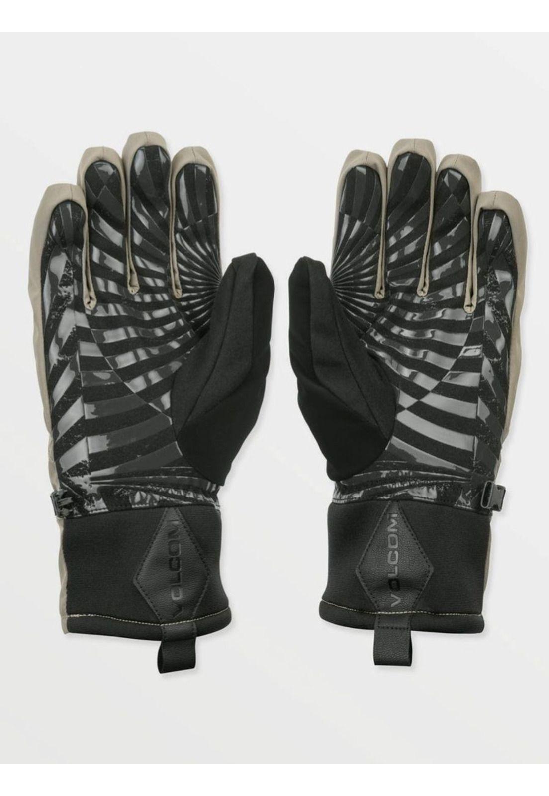 Guantes Snow Asphalt Verde Hombre Volcom-3