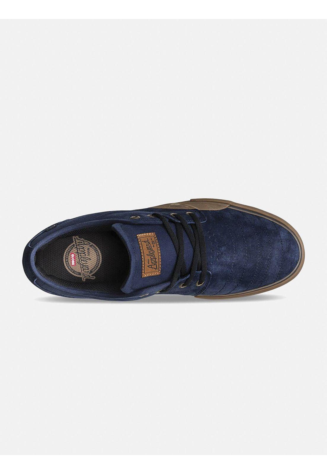 Zapatillas Hombre GBMAHALOP Midnight/Gum Azul Globe-1