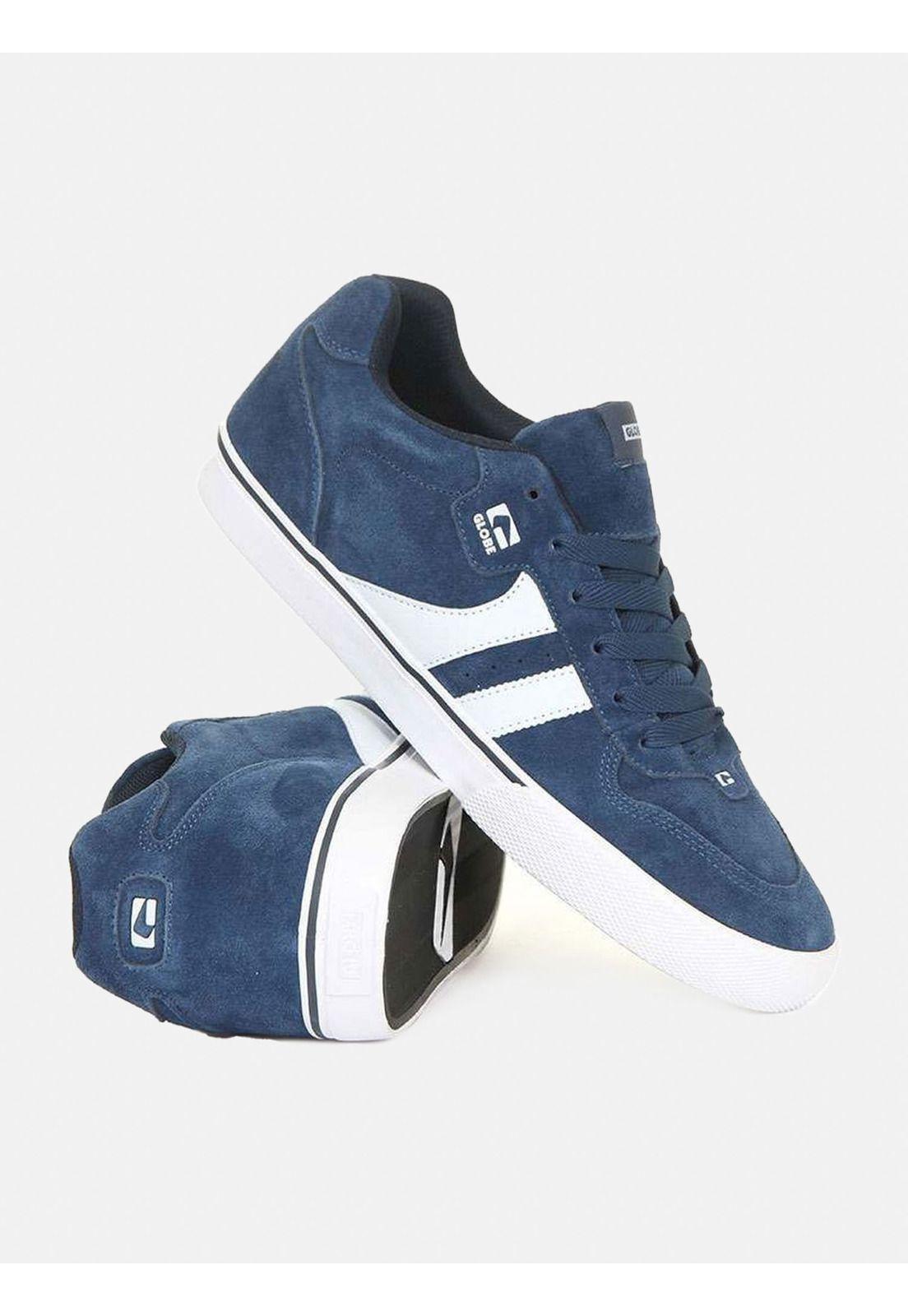 Zapatillas Hombre GBMAHALOP Midnight/Gum Azul Globe-3