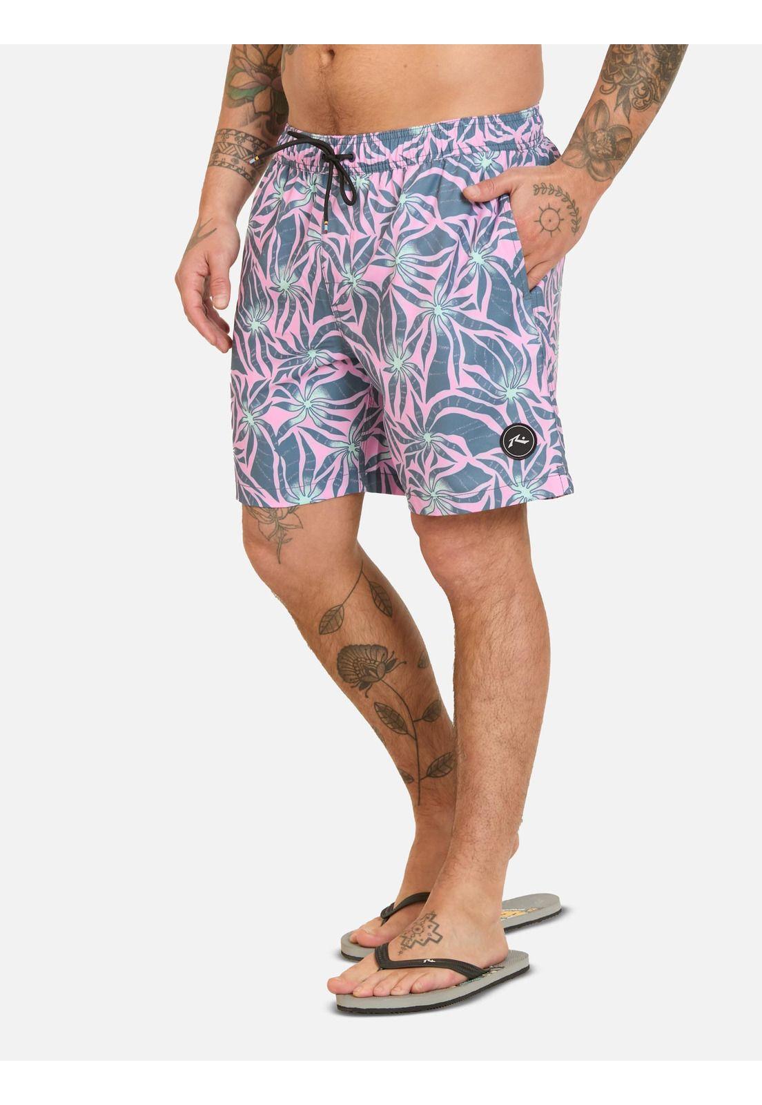 Traje De Baño Corto Rocall Multicolor Hombre Rusty-0