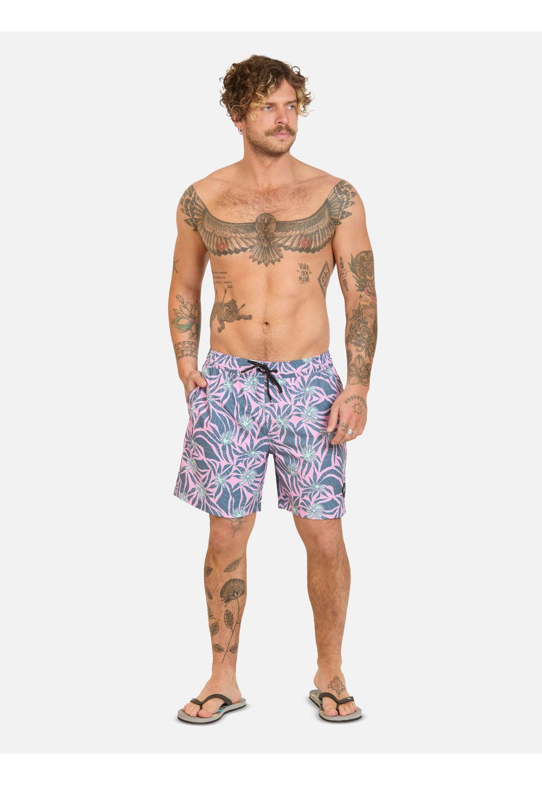 Traje De Baño Corto Rocall Multicolor Hombre Rusty-3