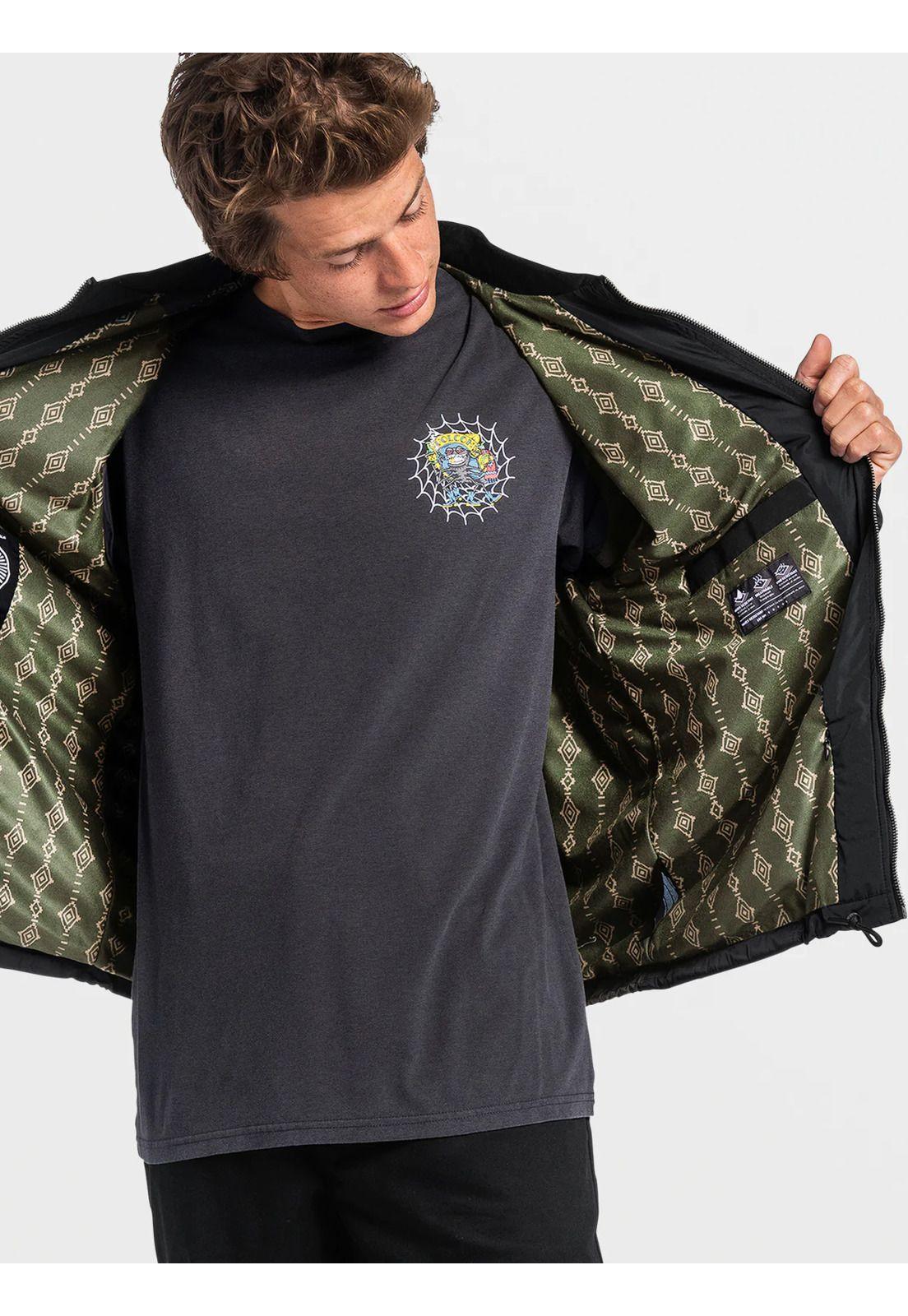 Cortaviento SKATE VITALS M MARTINEZ JKT Hombre Negro Volcom-3