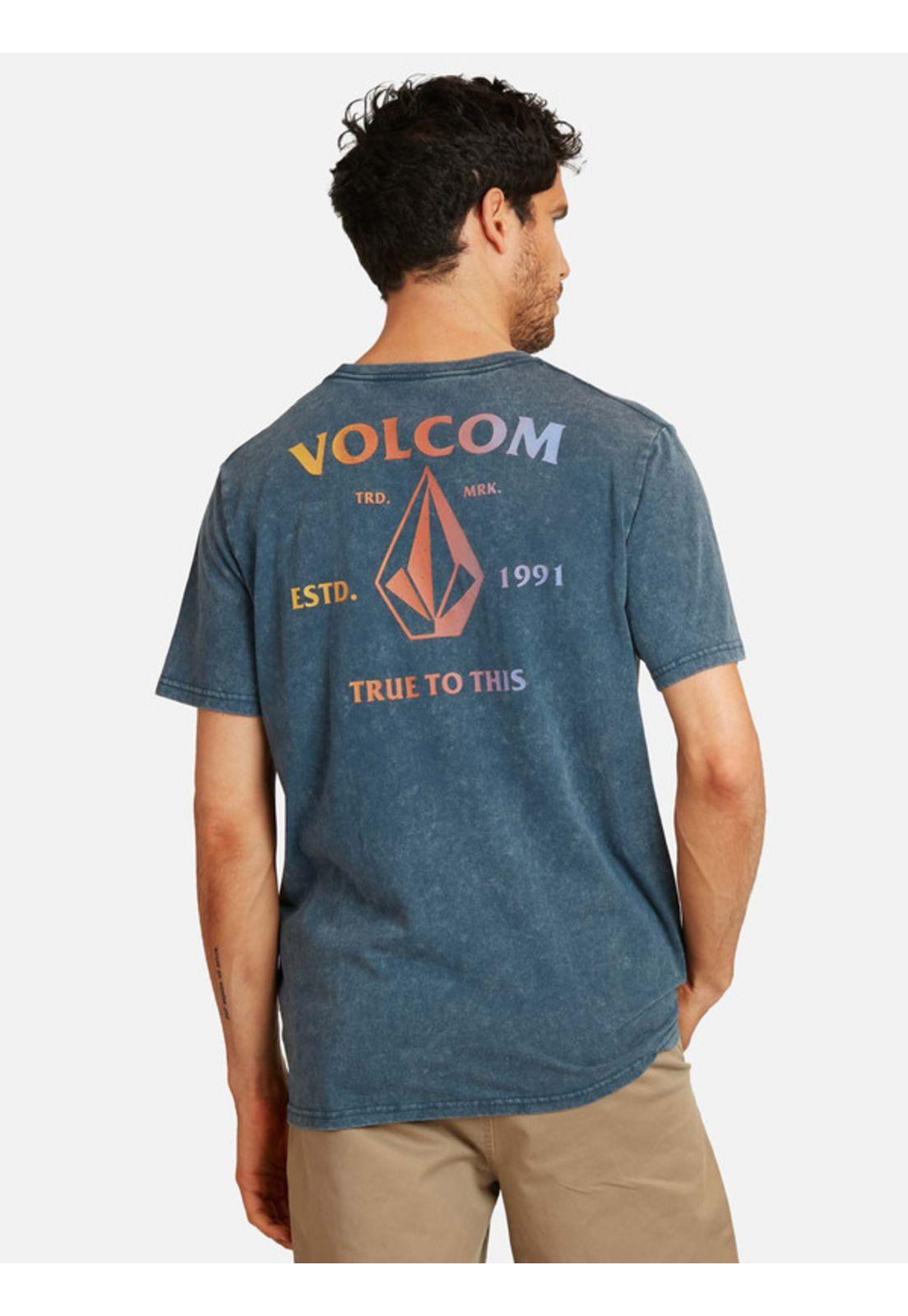 Polera Yamate Acid Sst Azul marino Hombre Rusty-1