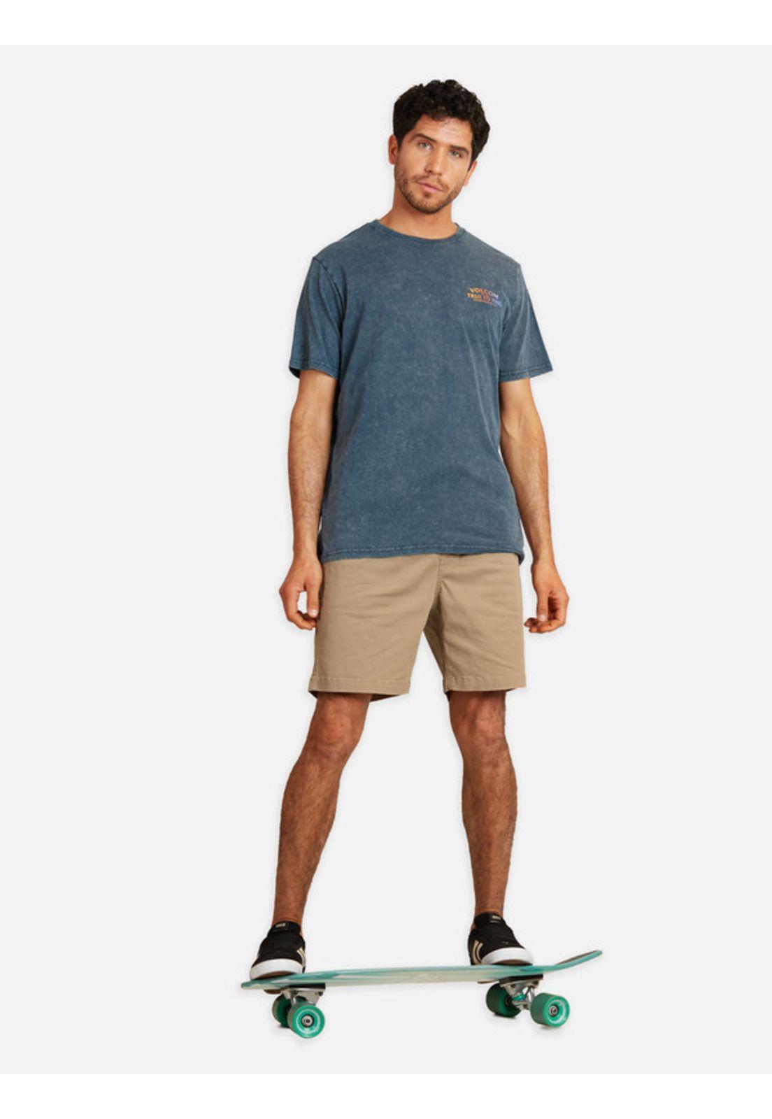 Polera Yamate Acid Sst Azul marino Hombre Rusty-4