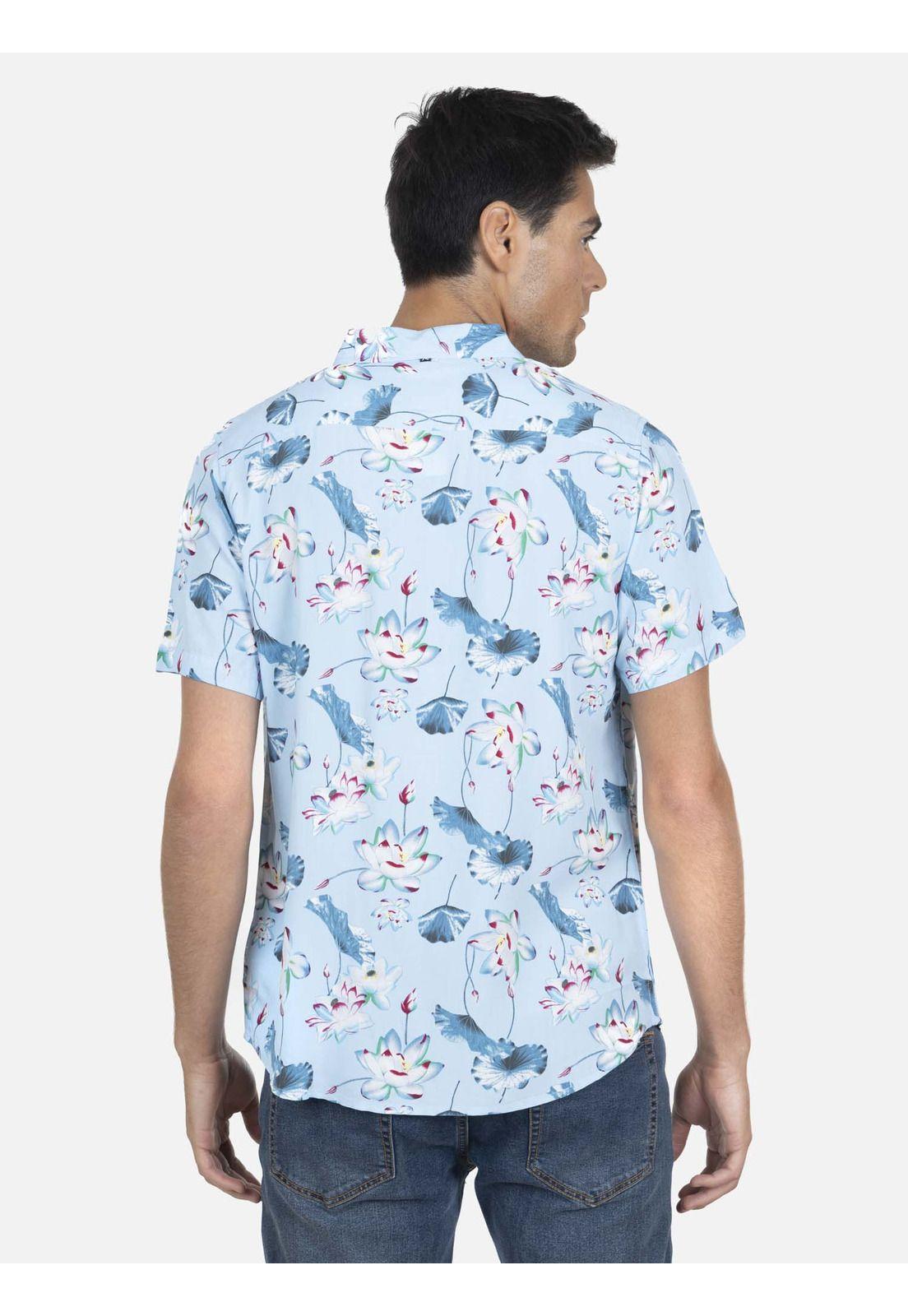 Camisa Hombre 7C365-MV22 Celeste Rusty-1