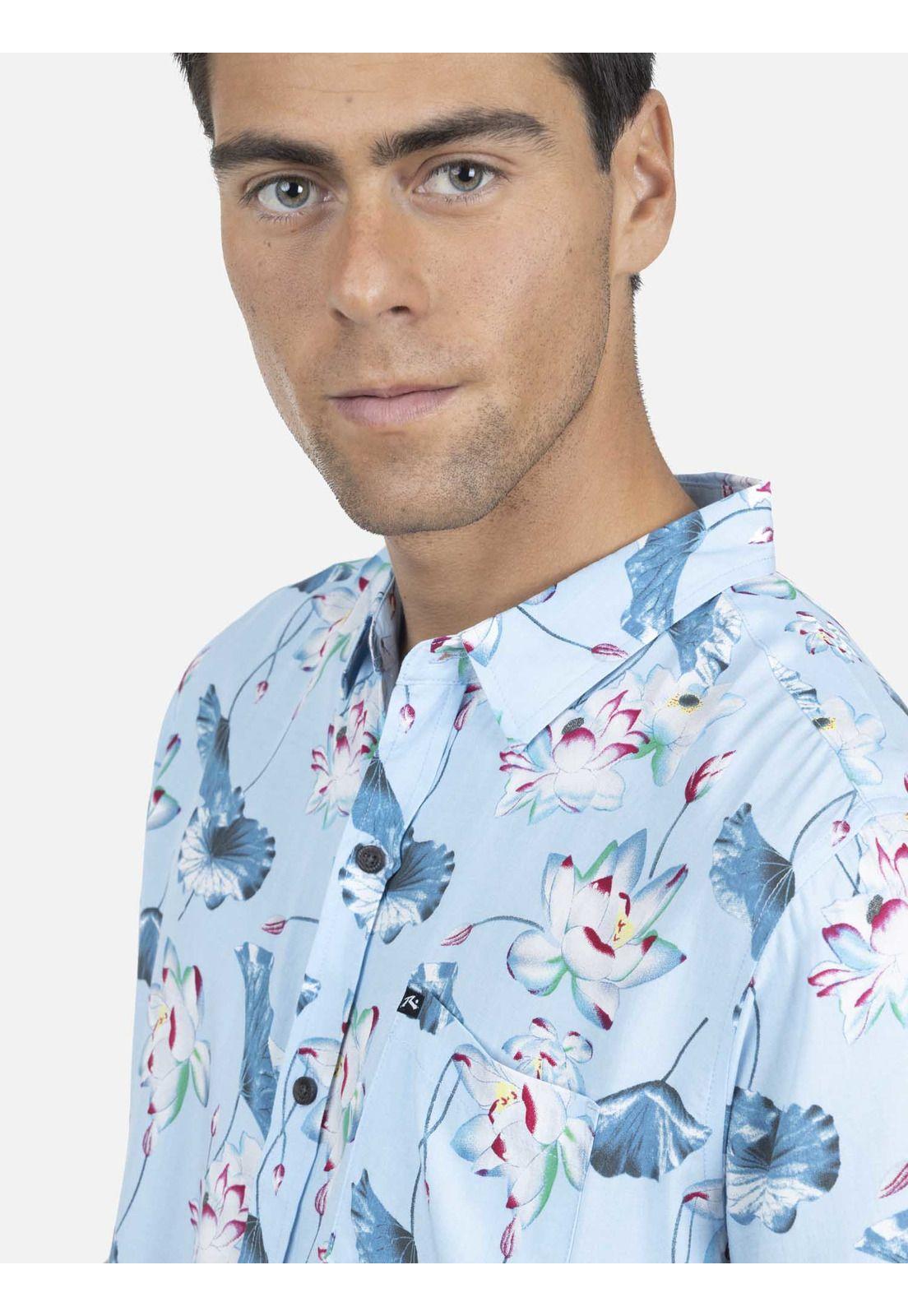 Camisa Hombre 7C365-MV22 Celeste Rusty-2