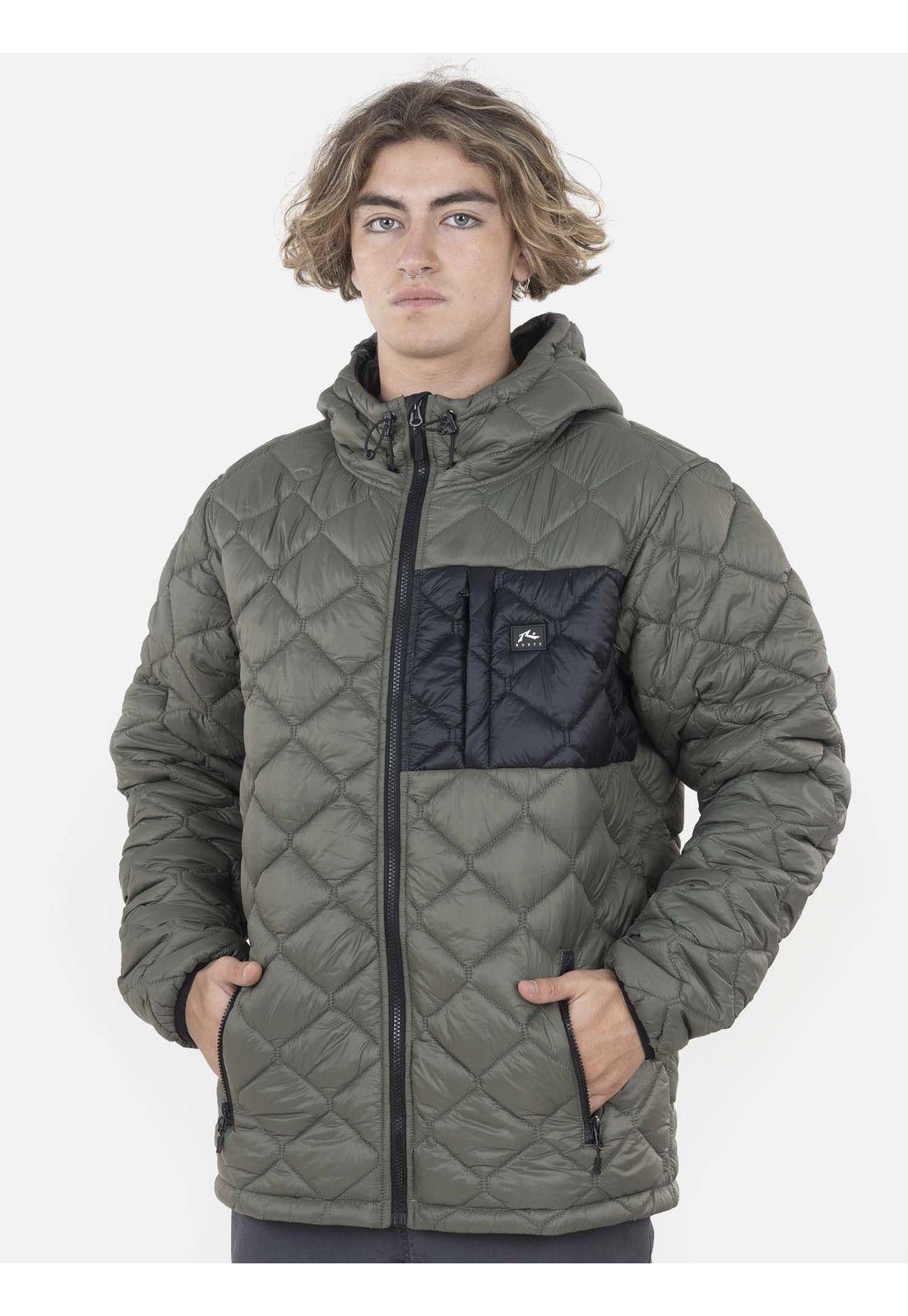 Parka Hombre 7PK175 Verde Rusty-0