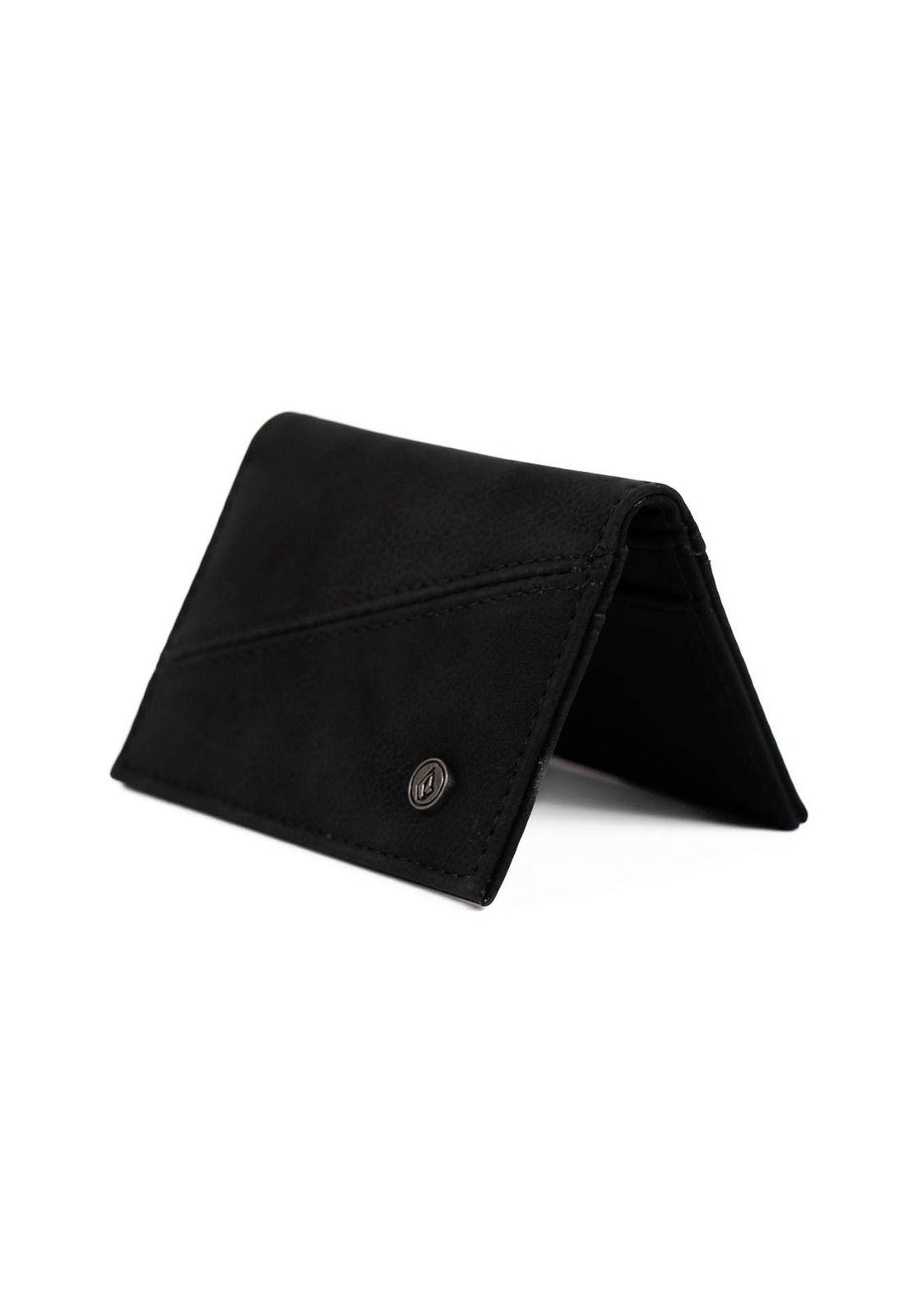 Billetera Stone Negro Hombre Volcom-3