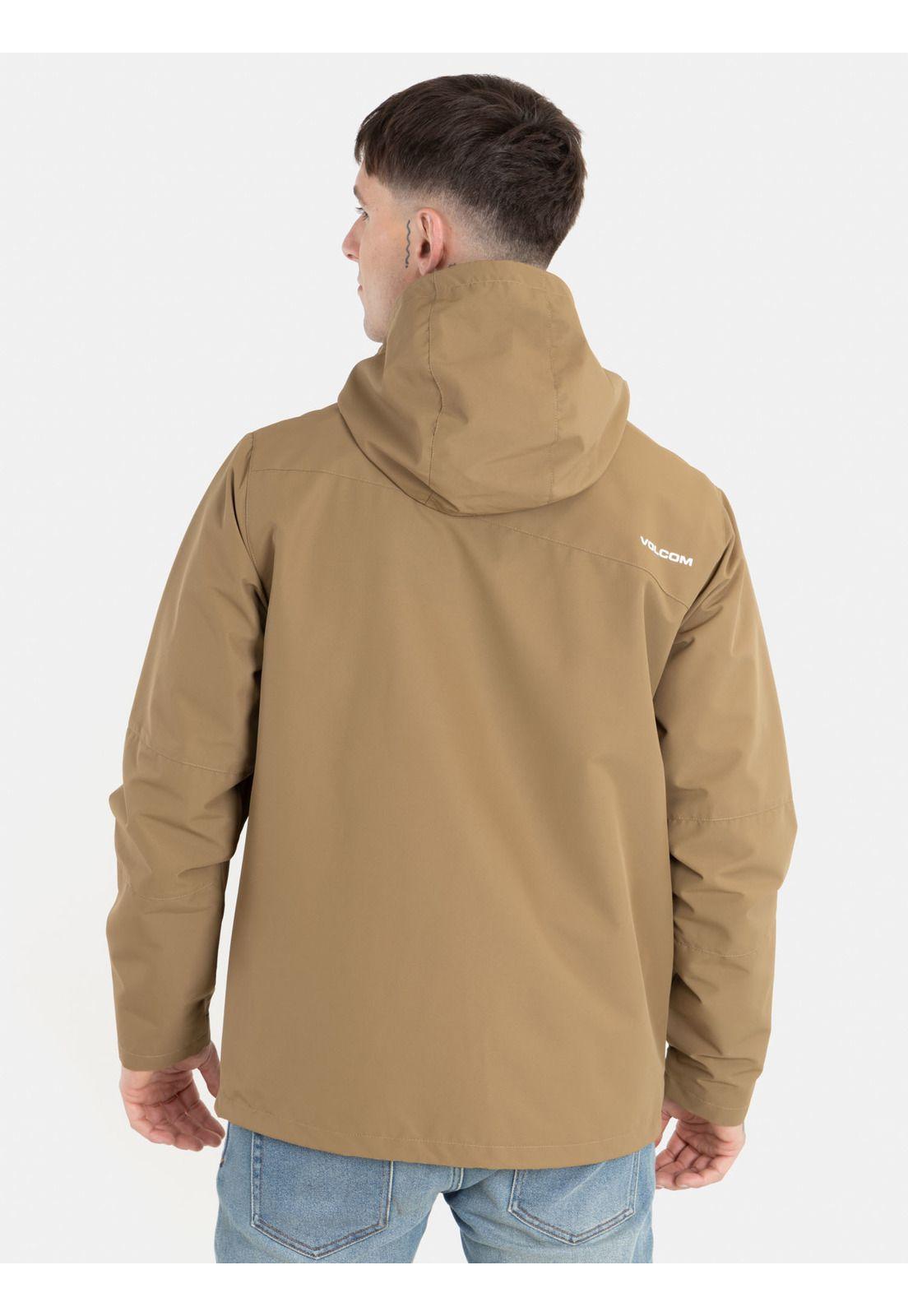 Cortaviento Windbreaker Canesu Café Hombre Volcom-1