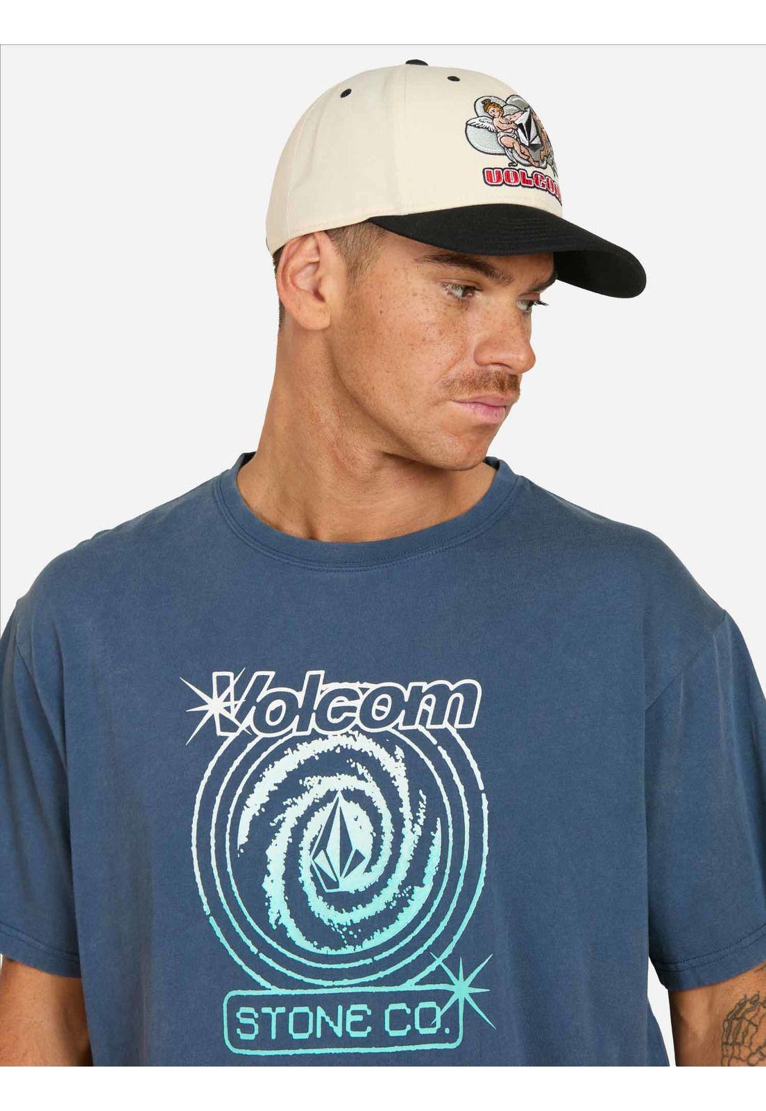 Polera MC Deep Trance Azul Hombre Volcom-2