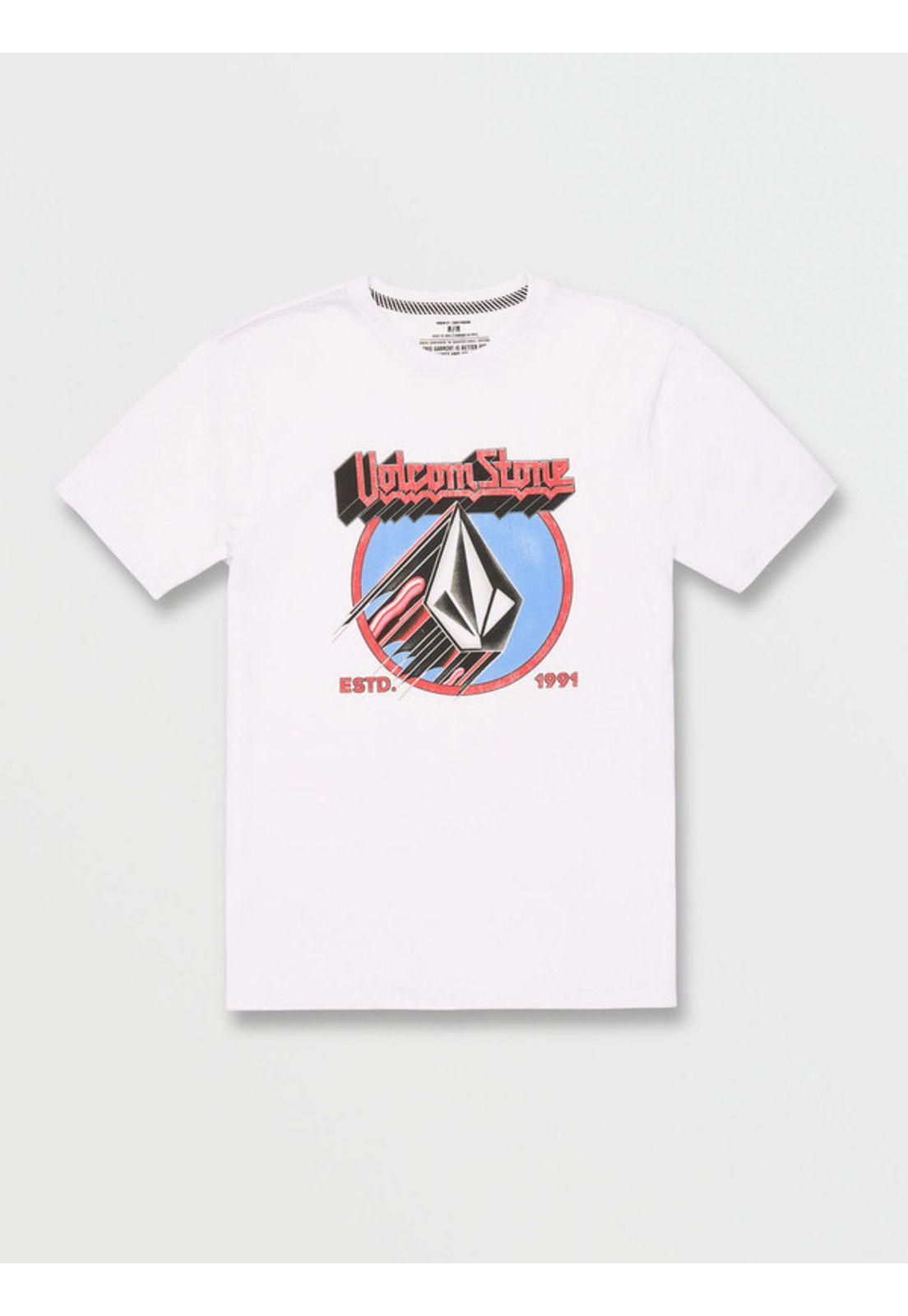 Polera Avenge Blanco Hombre Volcom-0