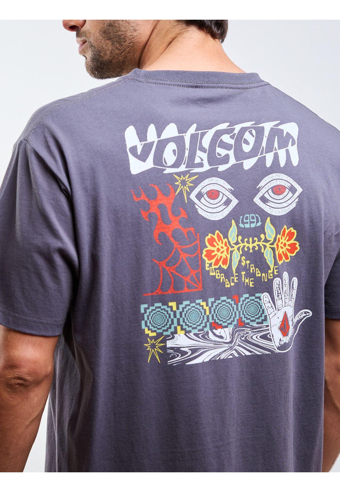Polera MC Brain Storm Gris Hombre Volcom-6