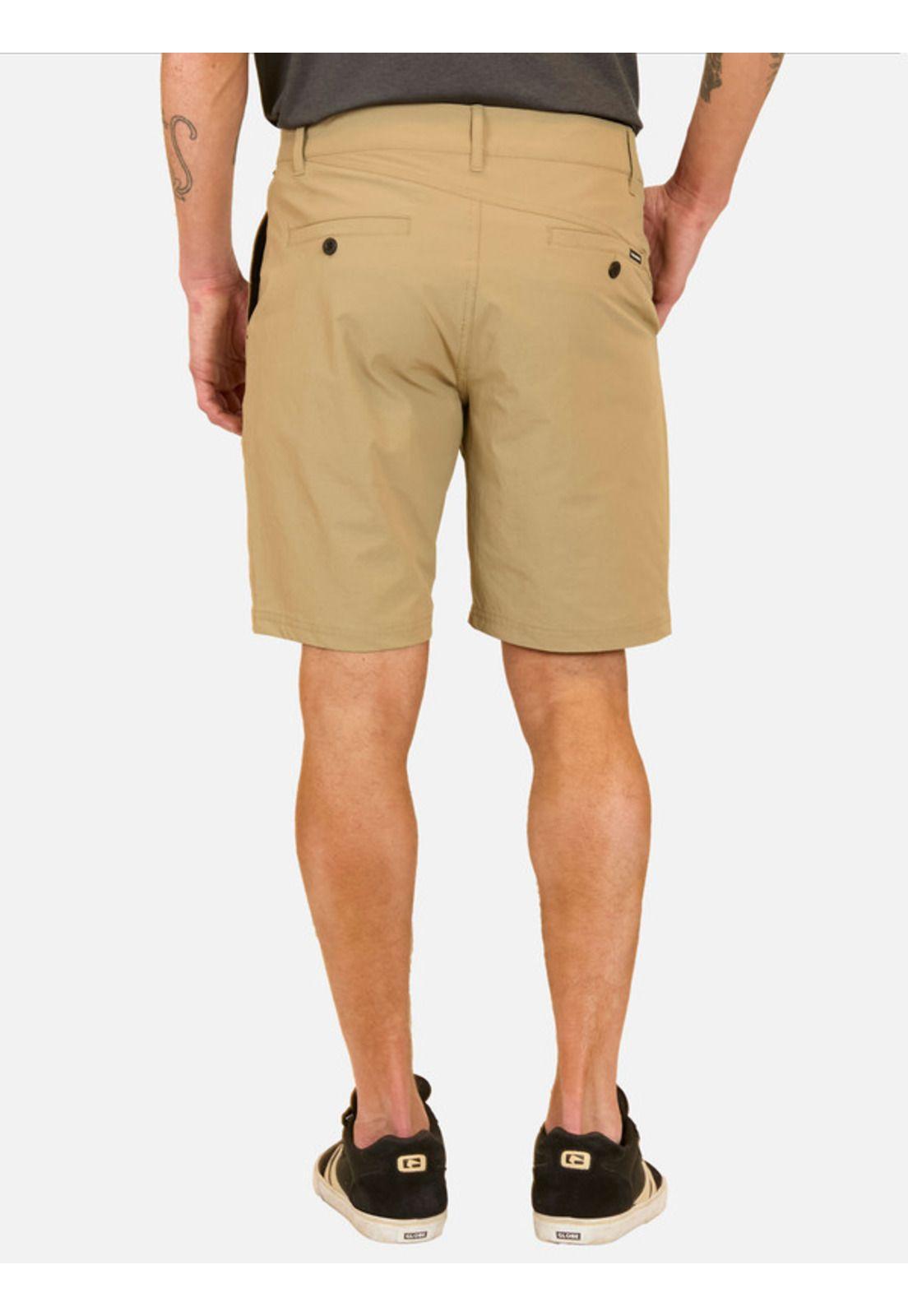 Bermuda Volcom Hybrid Ripstop Khaki Hombre Volcom-1