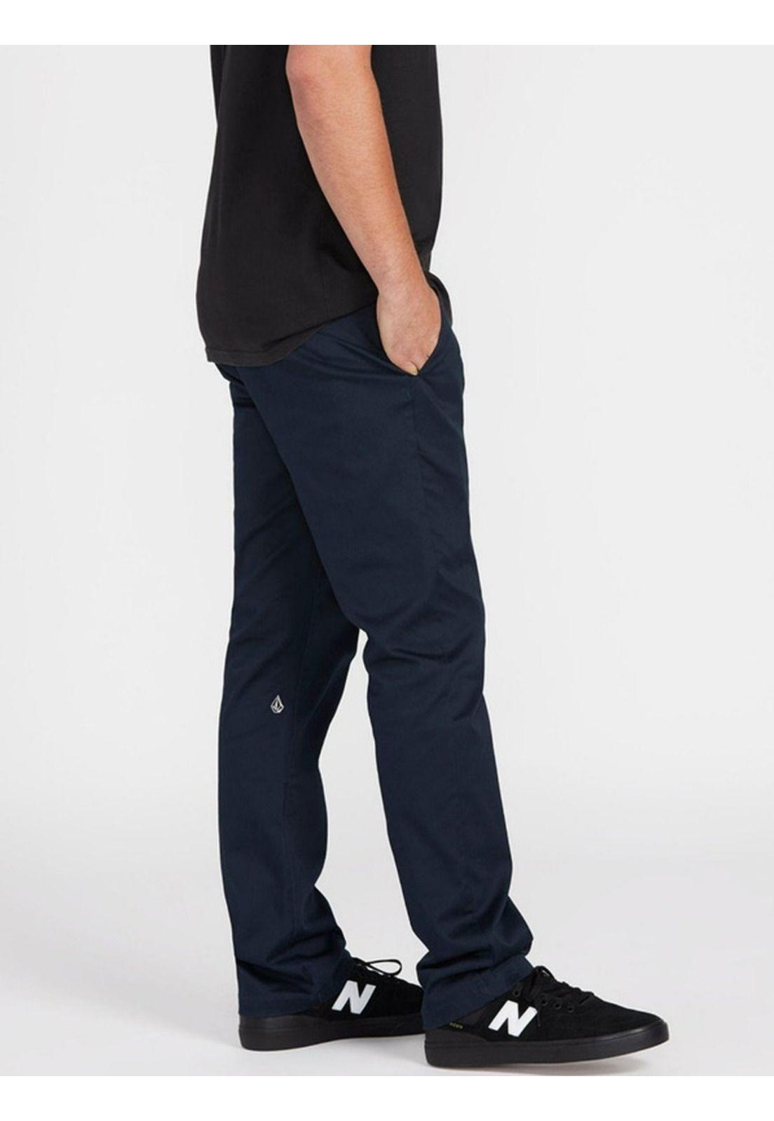 Pantalon Flow Azul Marino Hombre Volcom-1