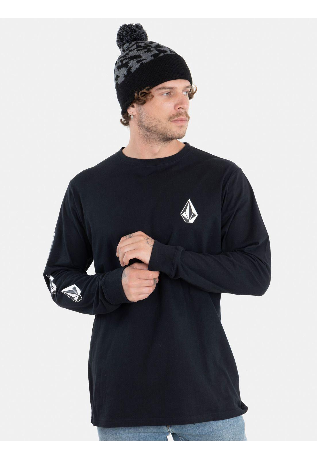 Polera Extremix Negro Hombre Volcom-0