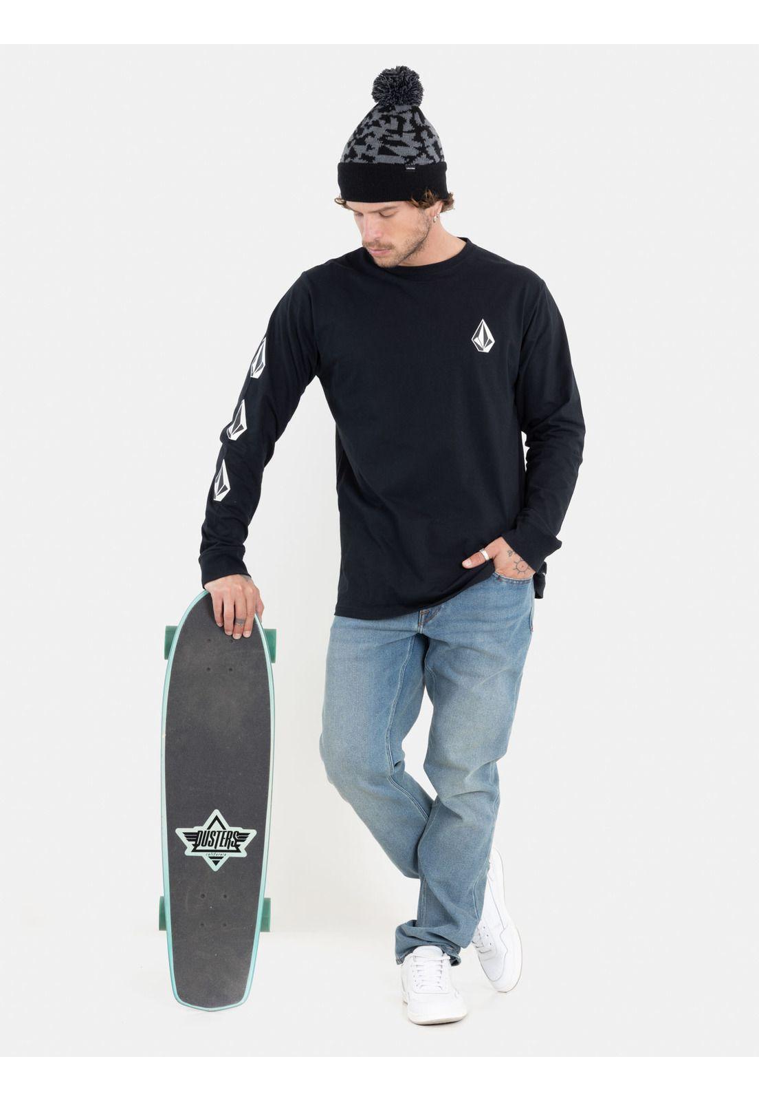 Polera Extremix Negro Hombre Volcom-3