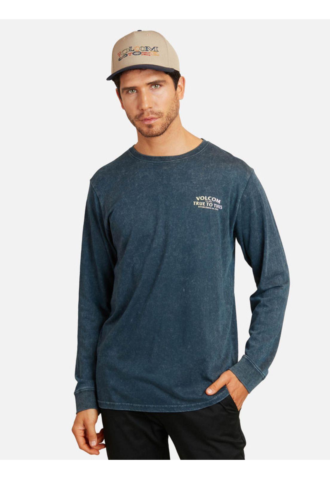Polera Yamate Acid Lst Azul Hombre Volcom-0