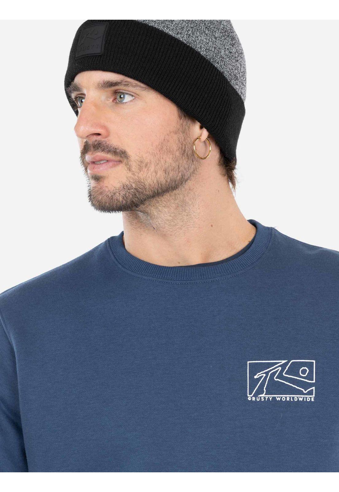 Poleron Vault Denim Hombre Rusty-2