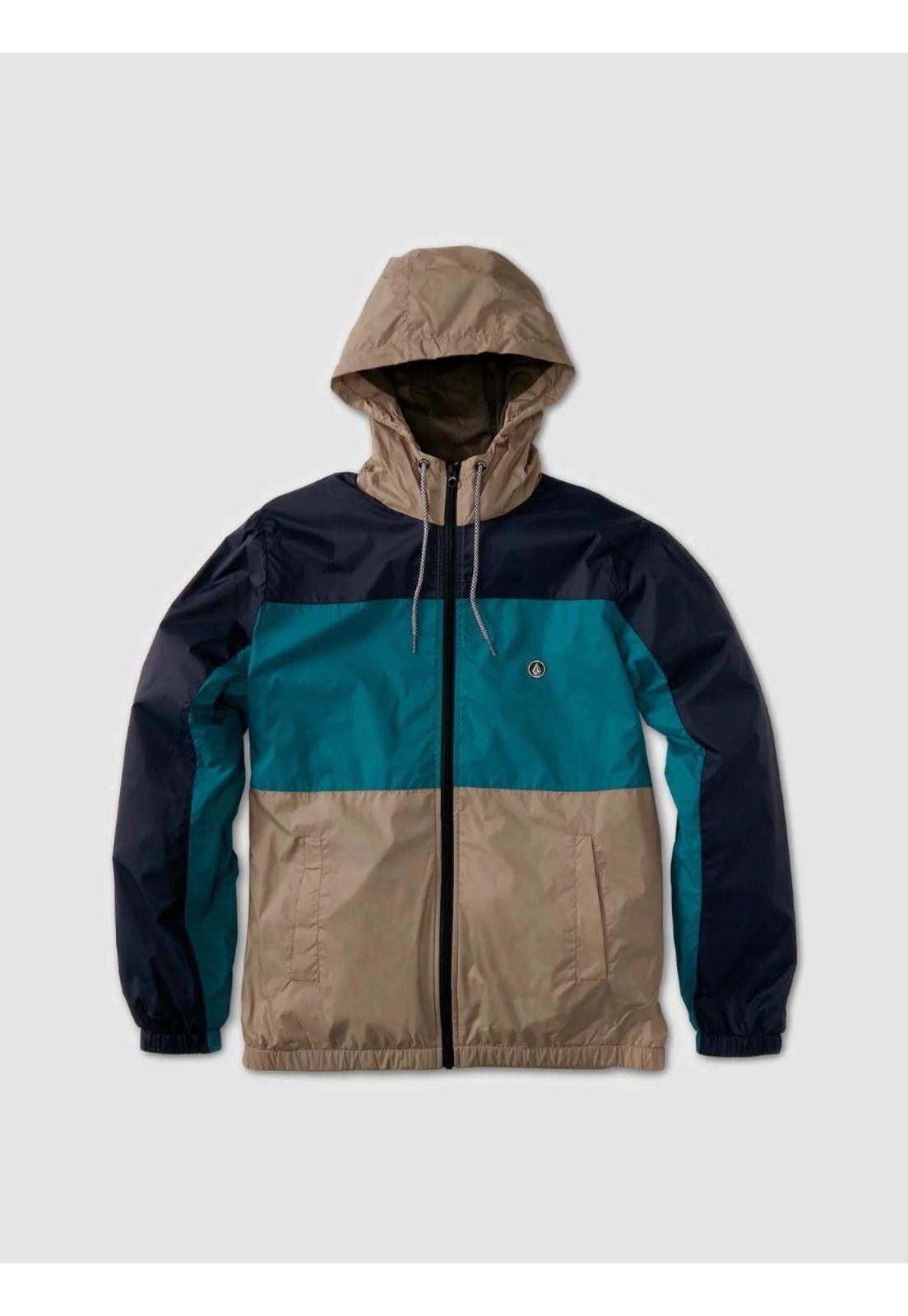 Cortaviento ERMONT JACKET Hombre Azul Volcom-1