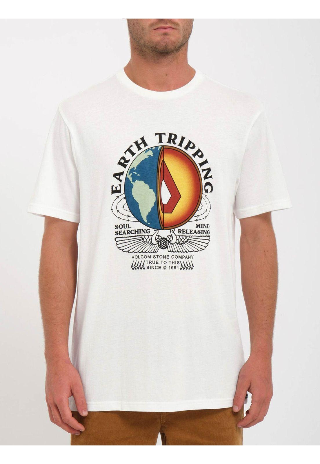 Polera Section Blanco Hombre Volcom-0