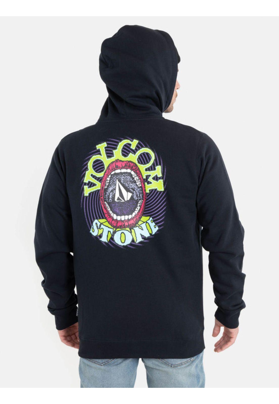 Poleron Scorcho Zip Fleece Hombre Volcom-1
