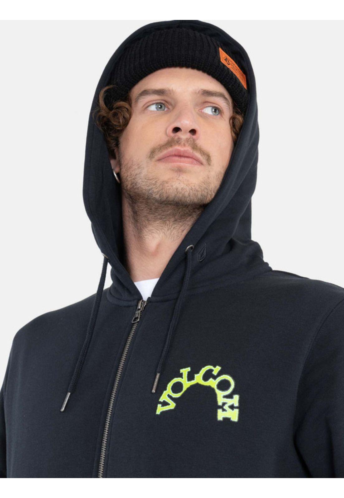 Poleron Scorcho Zip Fleece Hombre Volcom-2