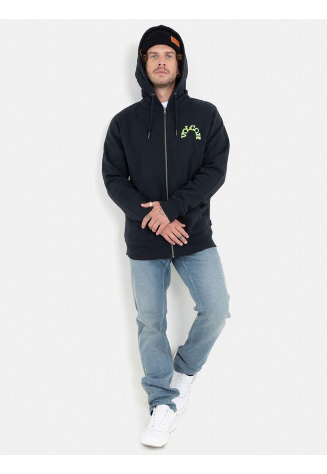 Poleron Scorcho Zip Fleece Hombre Volcom-3