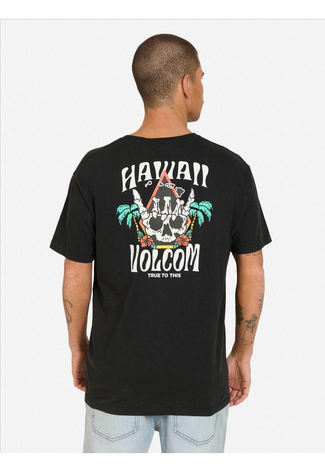 Polera MC Hangz Negro Hombre Volcom-1