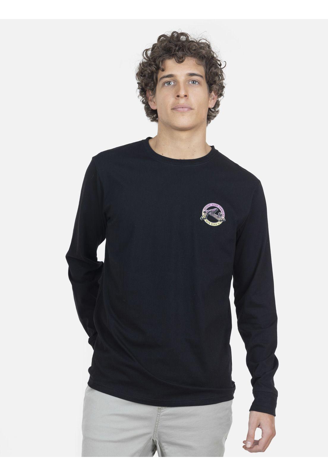 Polera Hombre 7P242-MV22 Negro Rusty-0