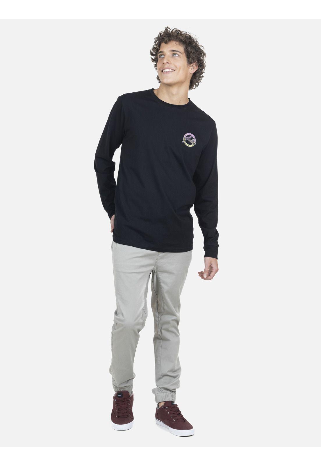 Polera Hombre 7P242-MV22 Negro Rusty-3