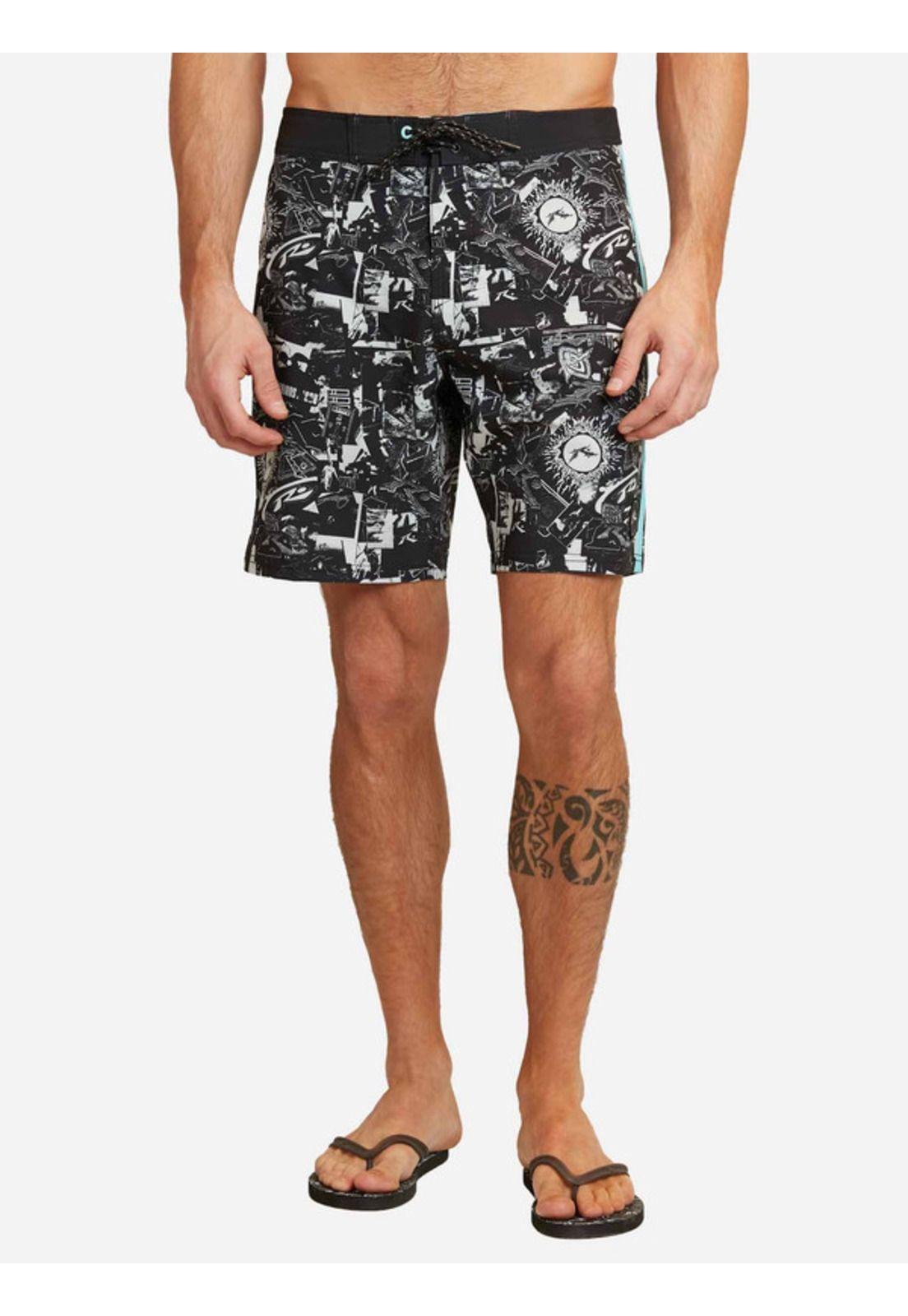 Traje De Baño Storie Boardshort Multicolor Hombre Volcom-0