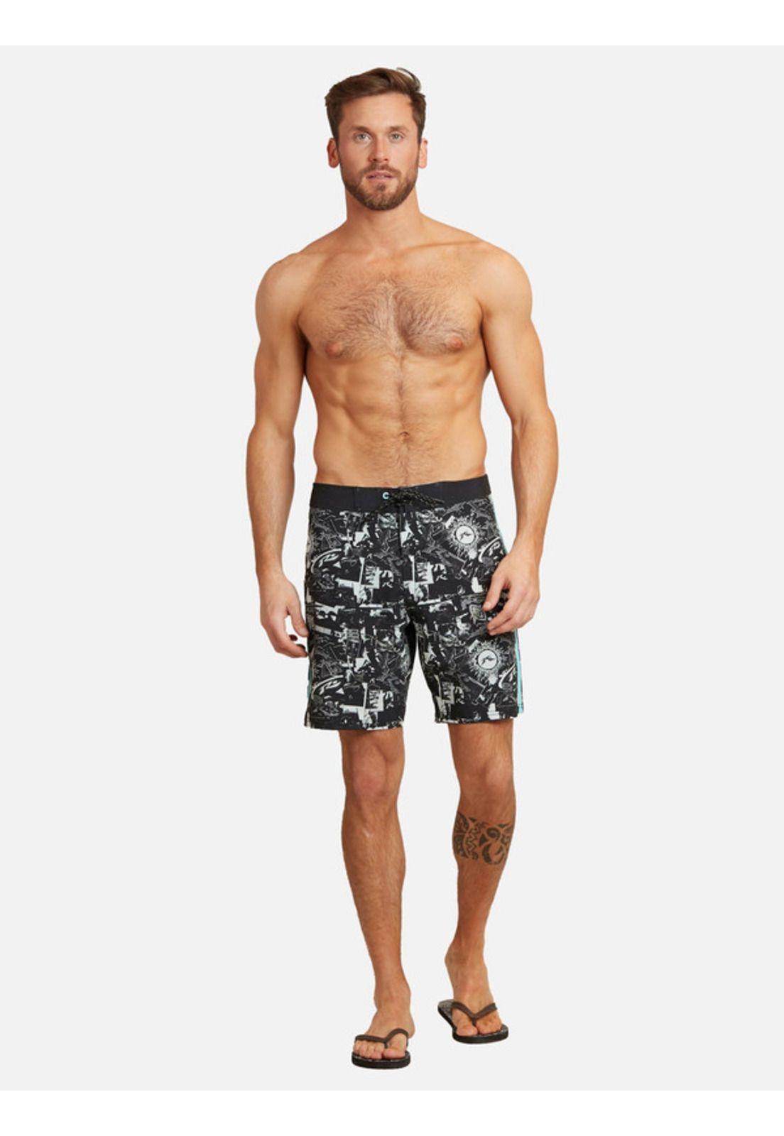 Traje De Baño Storie Boardshort Multicolor Hombre Volcom-3
