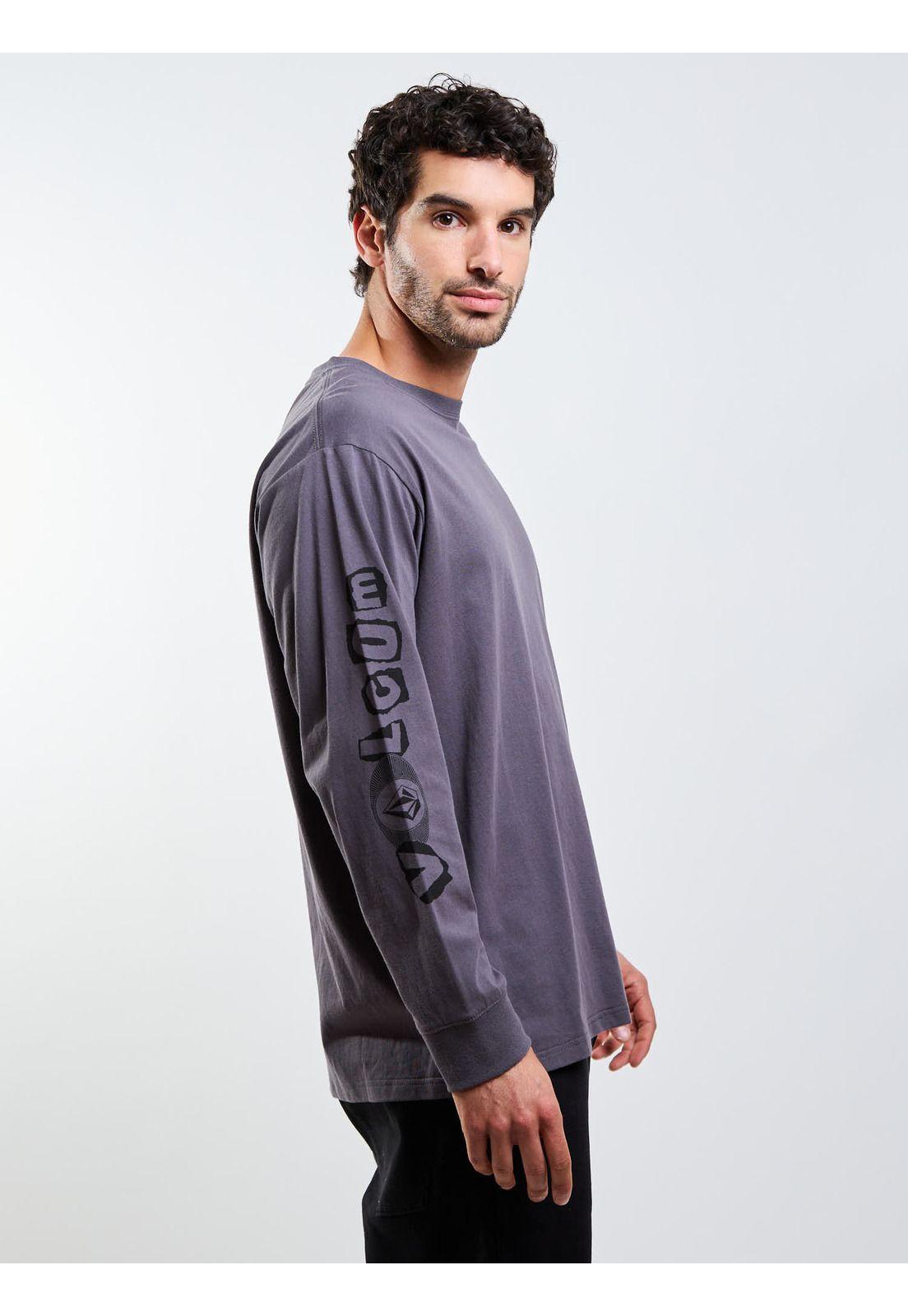 Polera ML Povj Gris Hombre Volcom-2