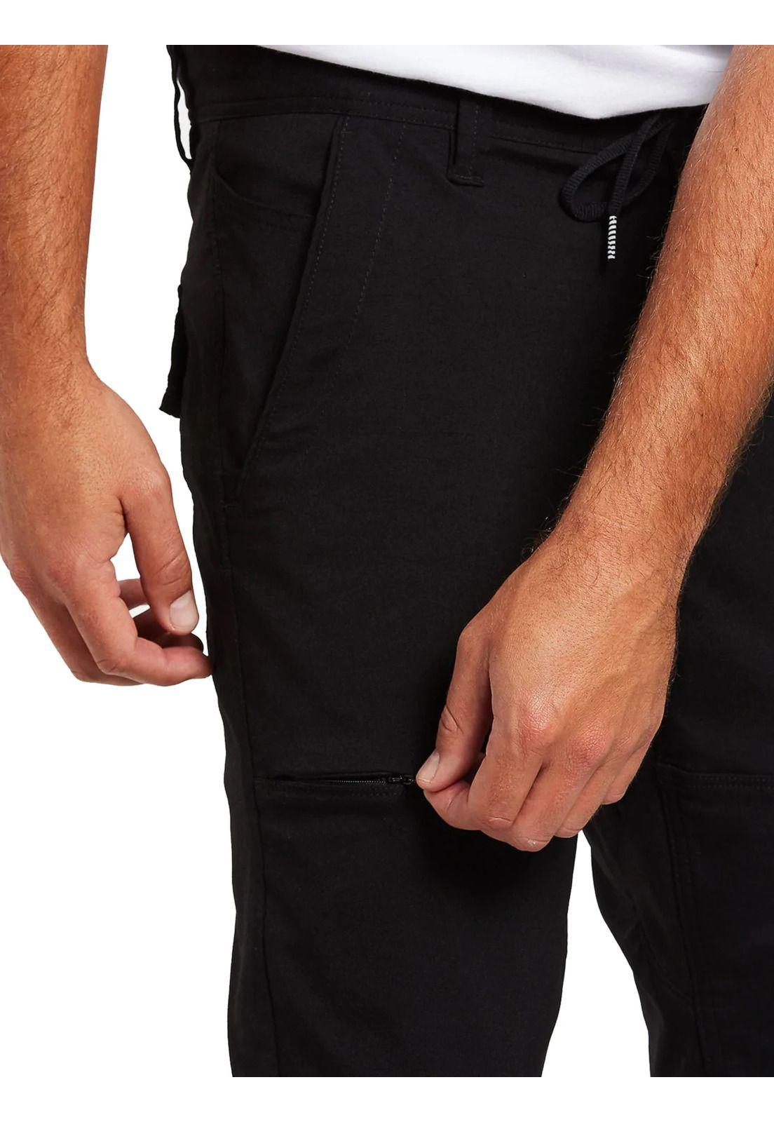 Pantalón STONE TRAIL MASTER PANT Hombre Negro Volcom-2