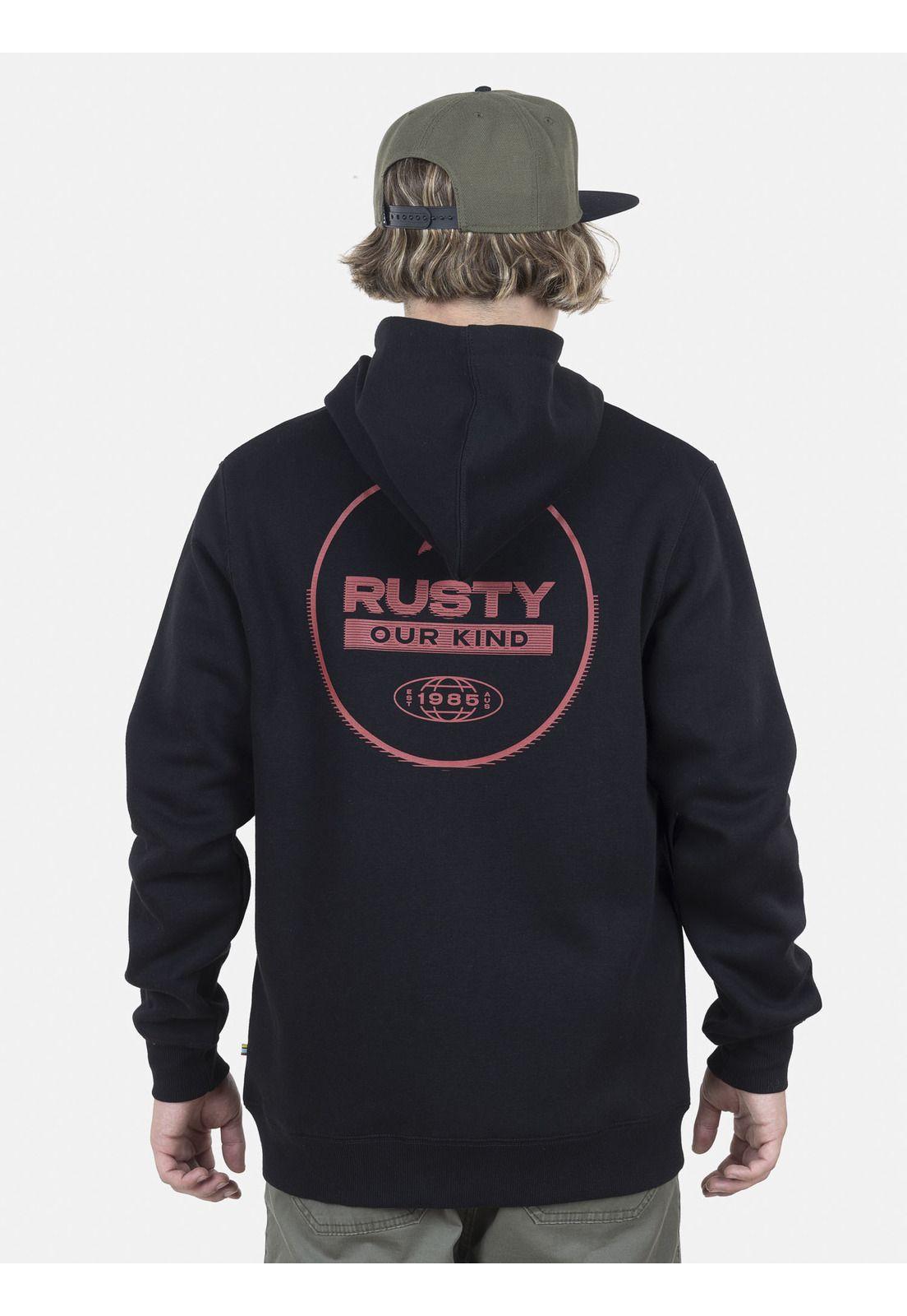 Poleron Hombre WW KIND Negro Rusty-1