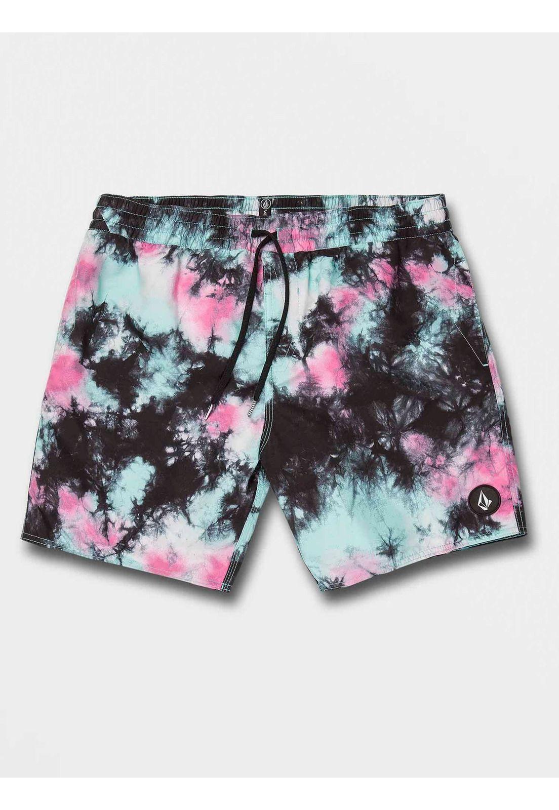 Traje de Baño POLY PARTY TRUNK 17 Hombre Negro Volcom-0