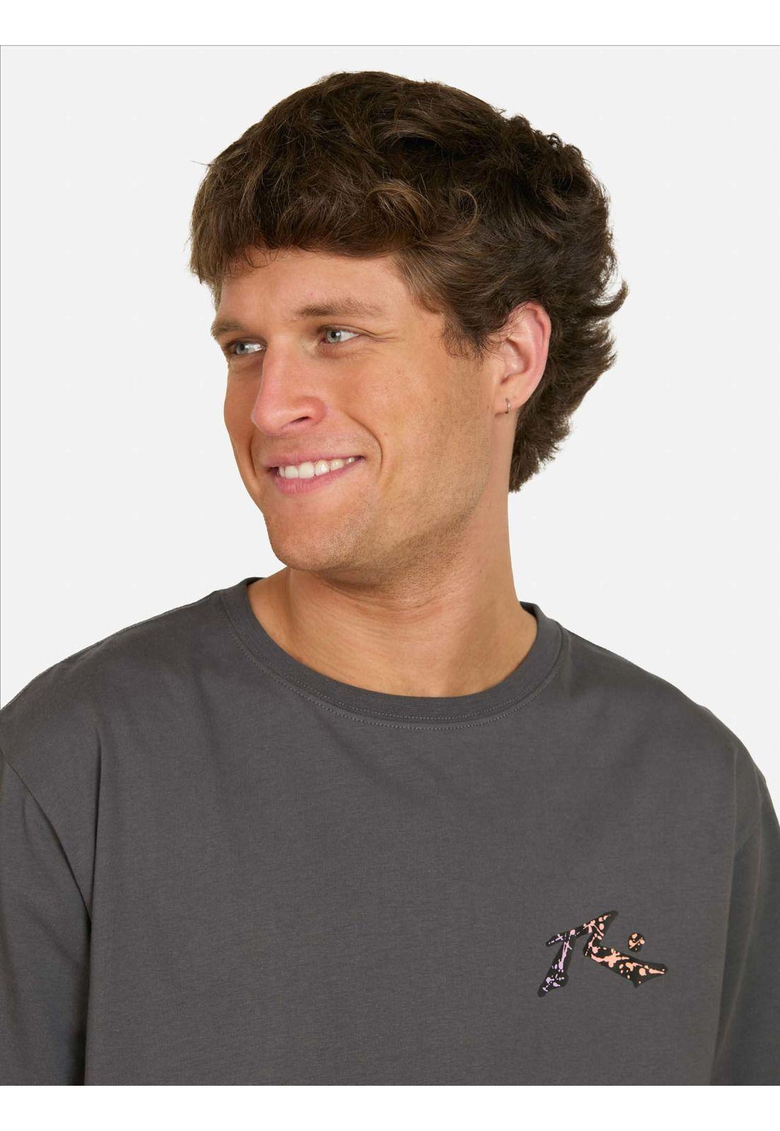 Polera MC Deep Gris Hombre Rusty-2