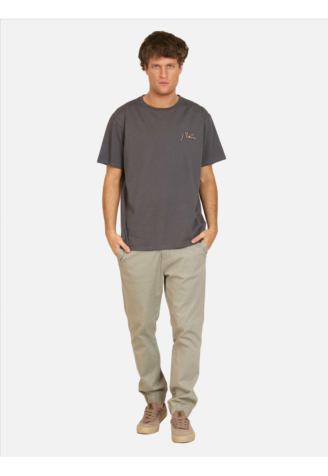 Polera MC Deep Gris Hombre Rusty-3