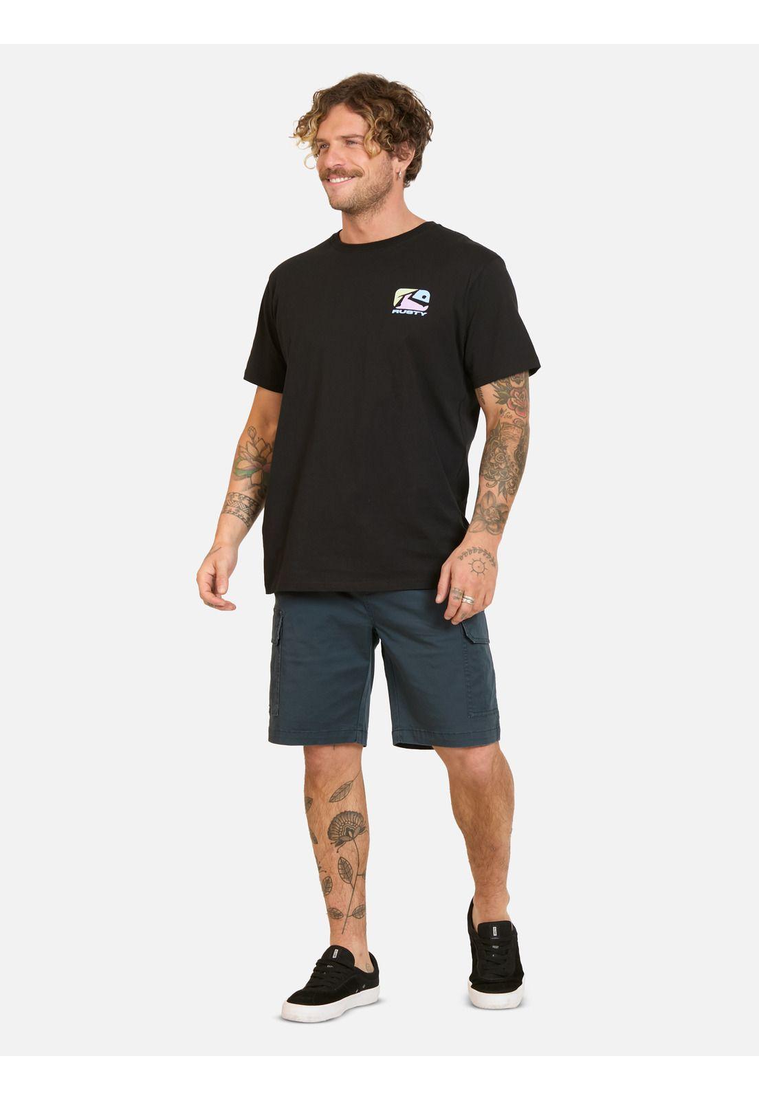 Bermuda Concrete Azul Hombre Rusty-3