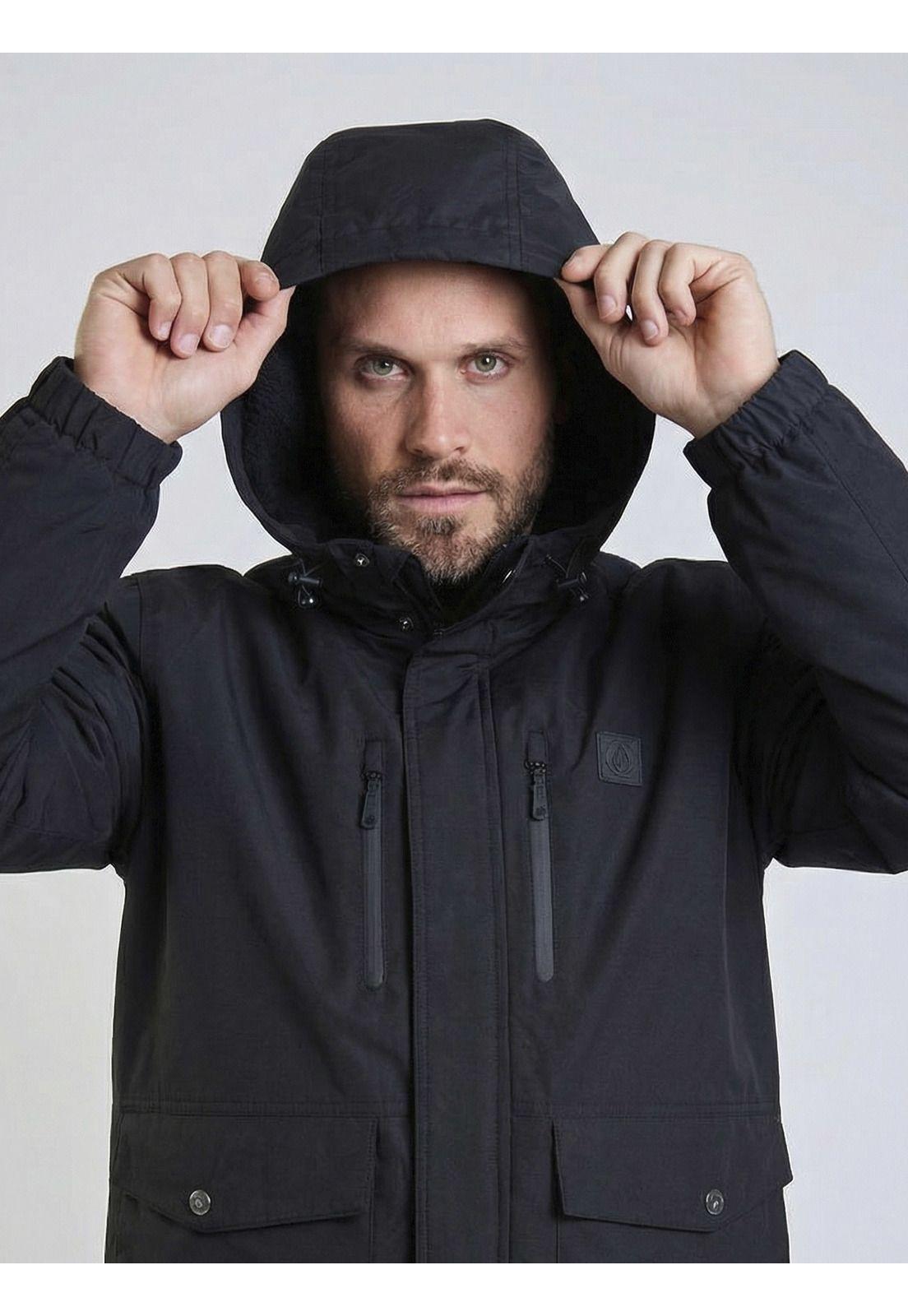 Chaqueta Drift Co Negro Hombre Volcom-2