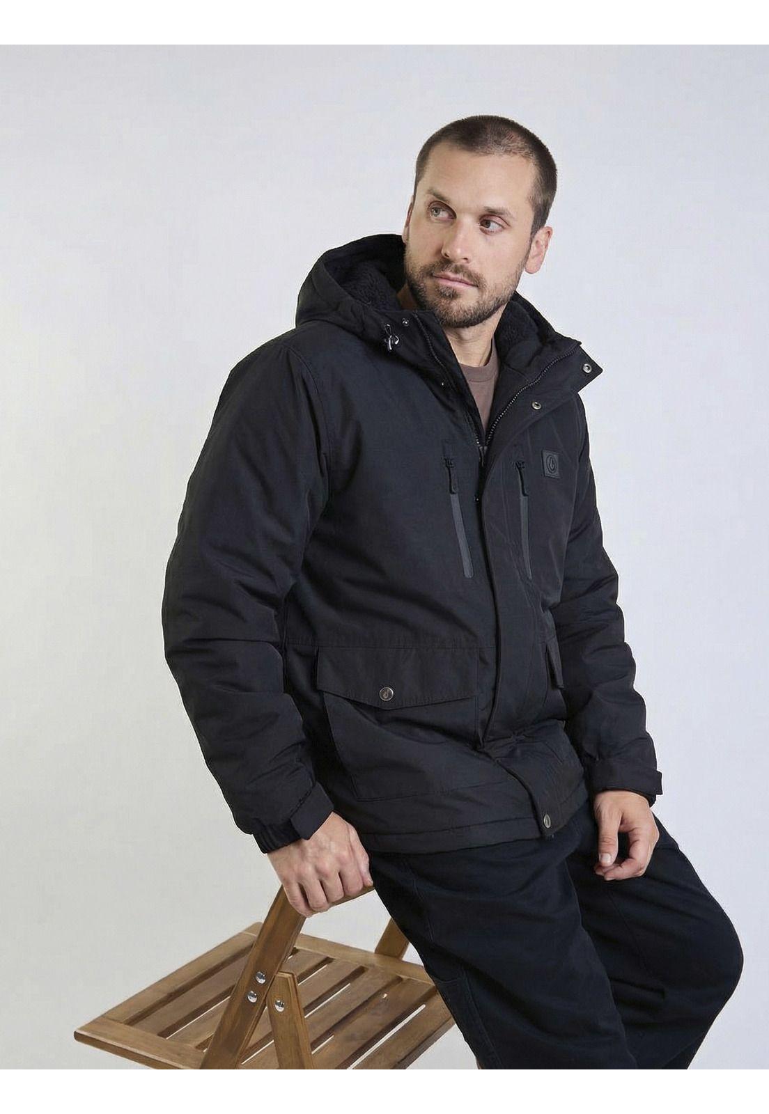 Chaqueta Drift Co Negro Hombre Volcom-4