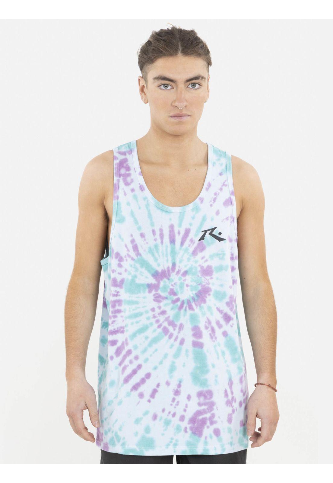 Polera 7P568 Hombre Multicolor Rusty-0