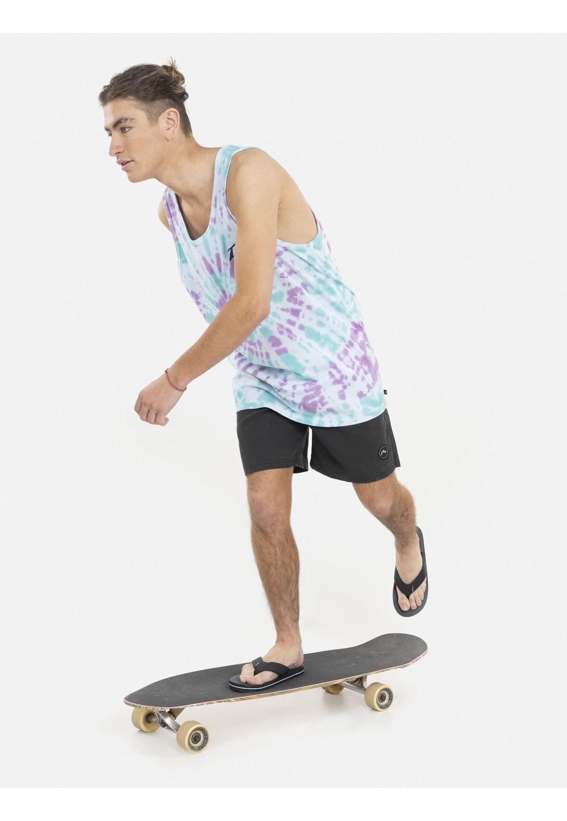 Polera 7P568 Hombre Multicolor Rusty-2